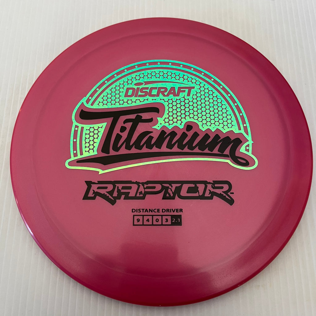 Discraft Titanium Raptor 9/4/0/3