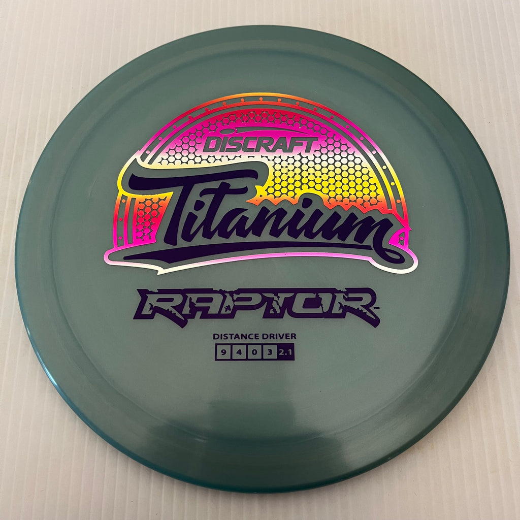Discraft Titanium Raptor 9/4/0/3