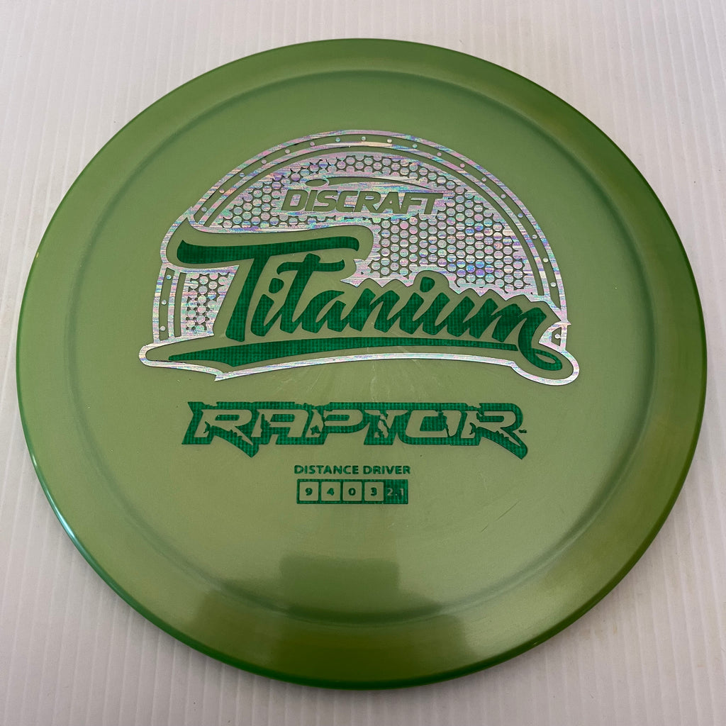 Discraft Titanium Raptor 9/4/0/3