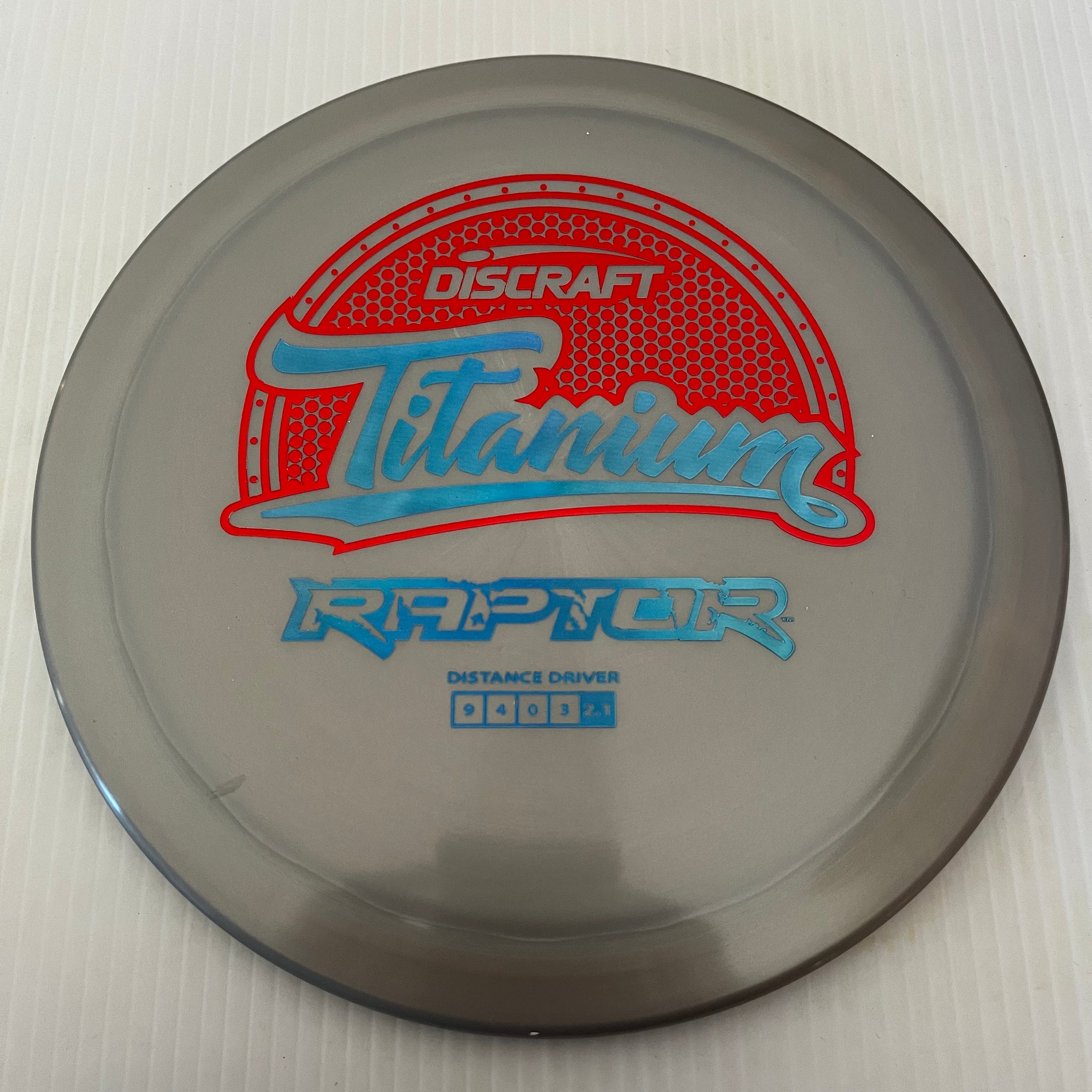 Discraft Titanium Raptor 9/4/0/3