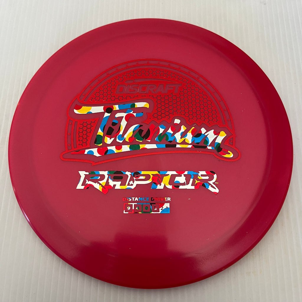 Discraft Titanium Raptor 9/4/0/3