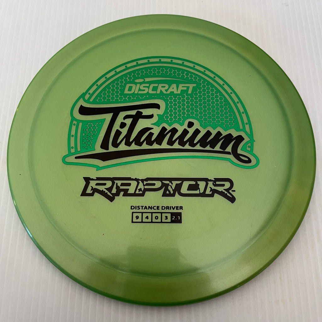 Discraft Titanium Raptor 9/4/0/3