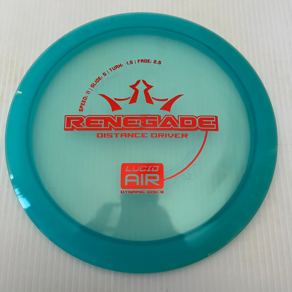 Dynamic Discs Lucid Air Renegade 11/5/-1.5/2.5