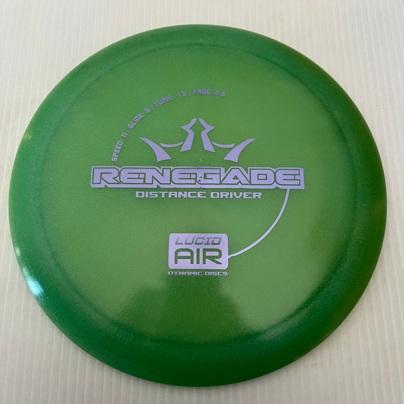 Dynamic Discs Lucid Air Renegade 11/5/-1.5/2.5