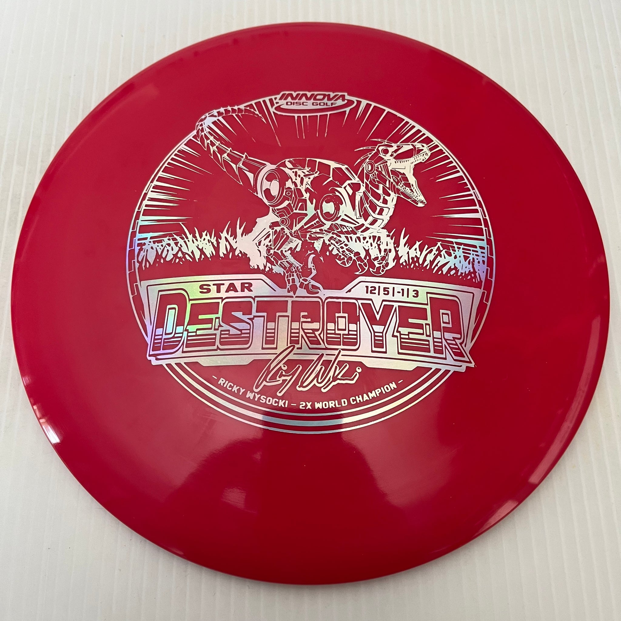 Innova 2x Ricky Wysocki Out of Production Raptor Star Destroyer 12/5/-1/3