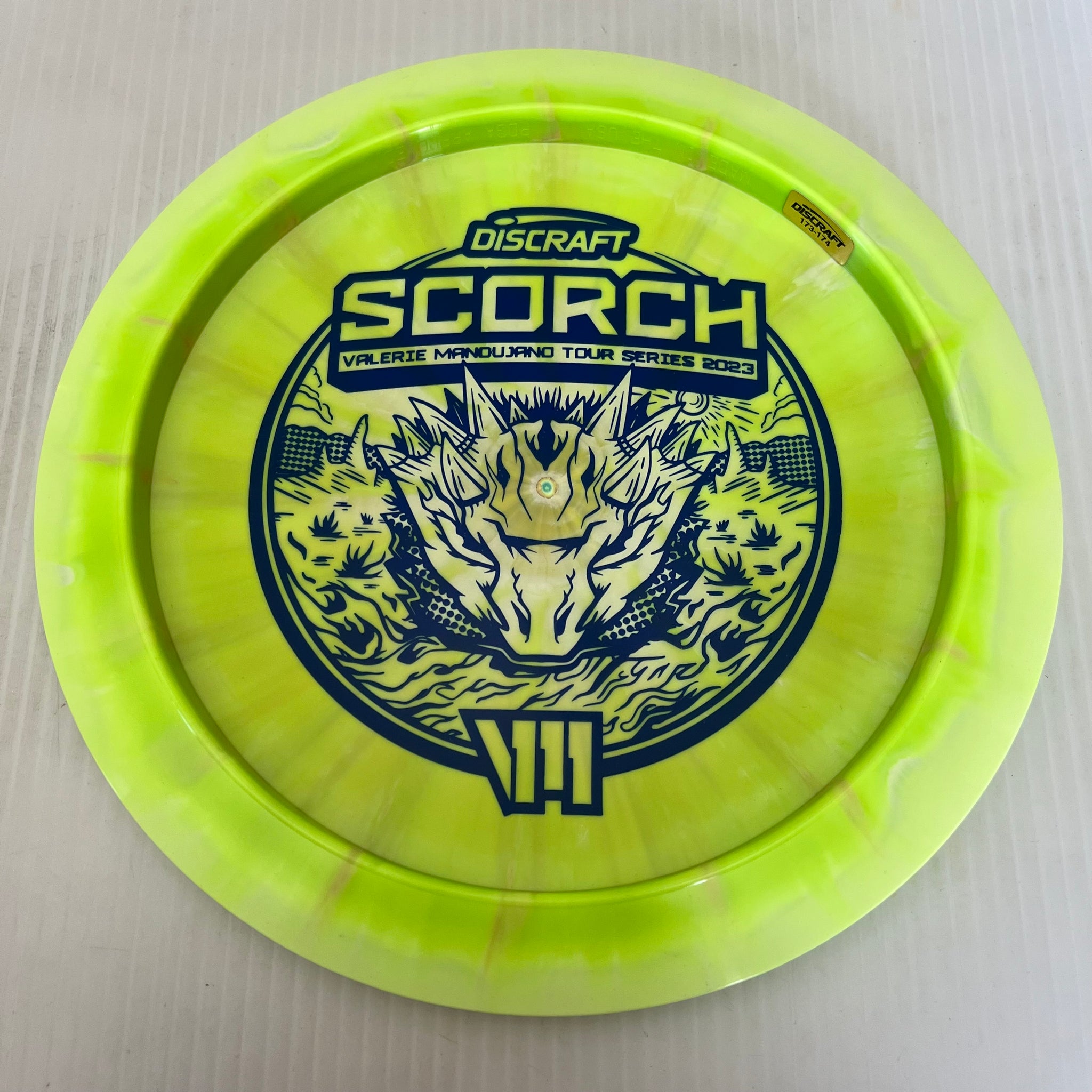 Discraft 2023 Valerie Mandujano Tour Series Swirly ESP Scorch 11/6/-2/-2