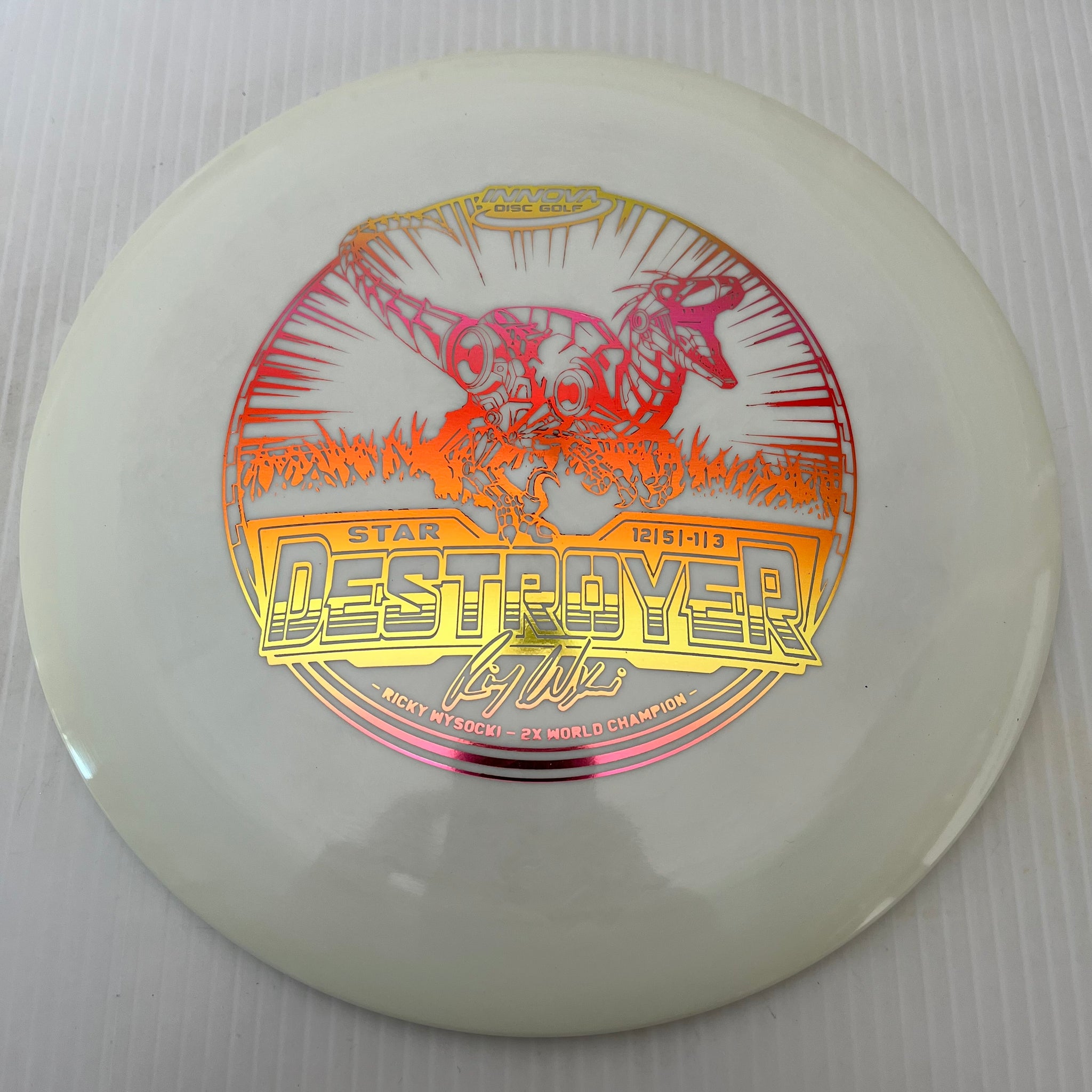 Innova 2x Ricky Wysocki Out of Production Raptor Star Destroyer 12/5/-1/3