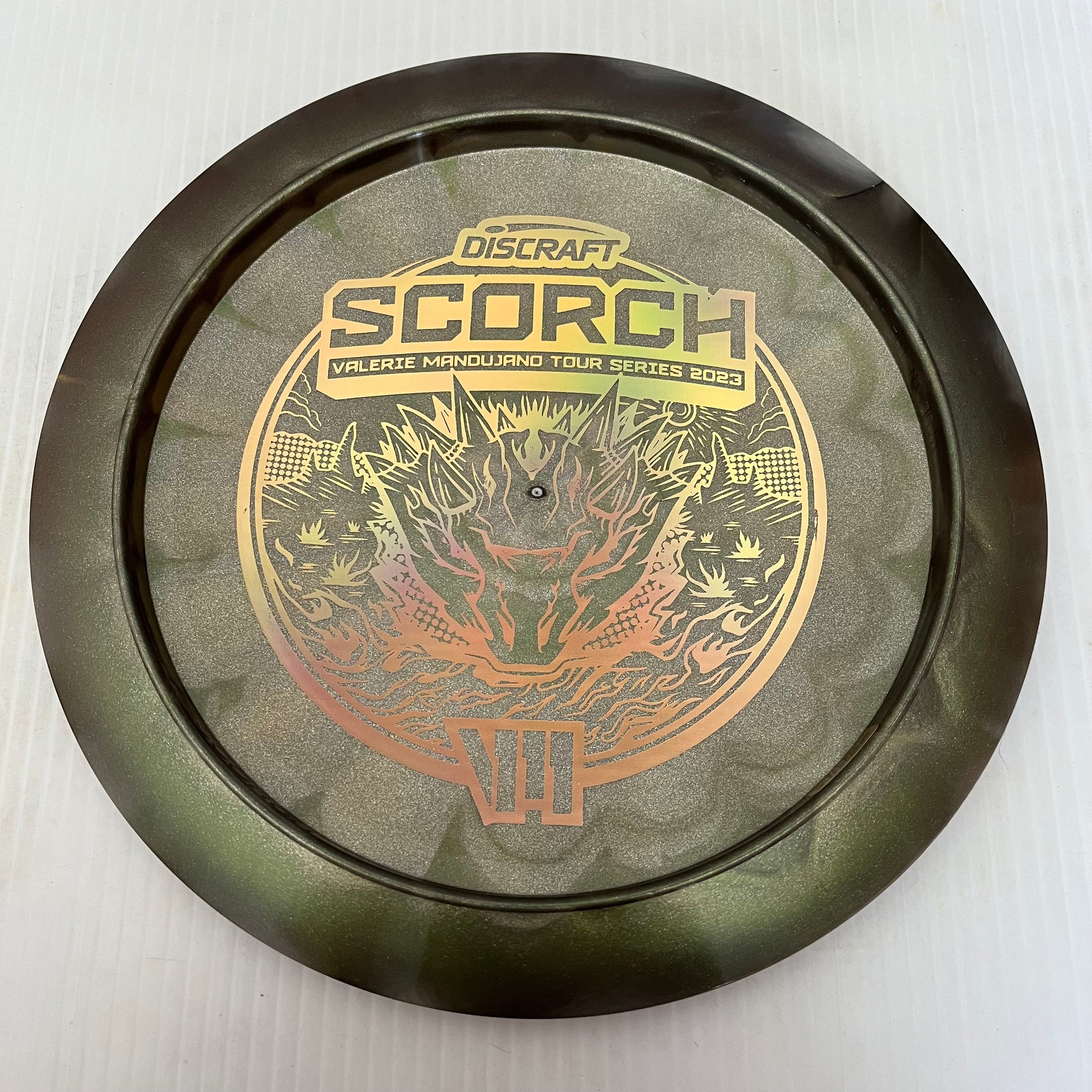 Discraft 2023 Valerie Mandujano Tour Series Swirly ESP Scorch 11/6/-2/-2