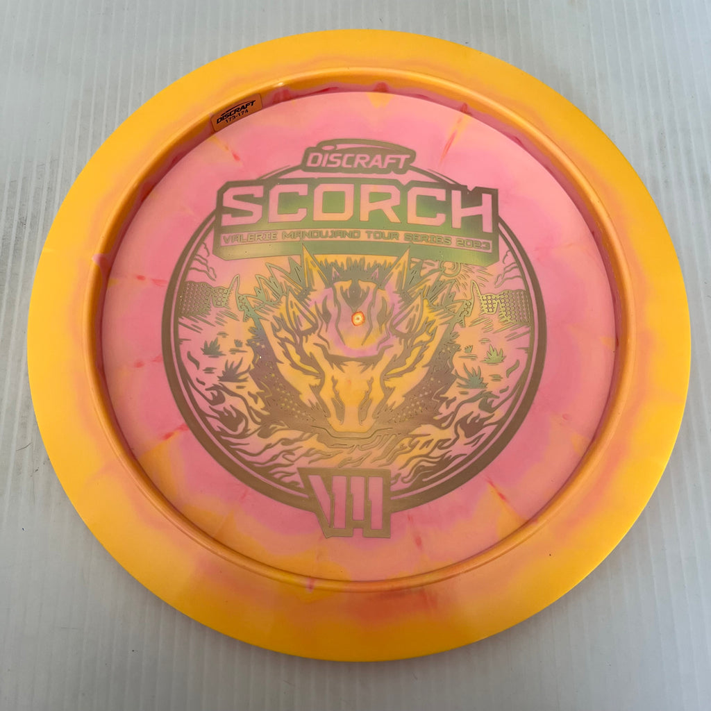 Discraft 2023 Valerie Mandujano Tour Series Swirly ESP Scorch 11/6/-2/-2