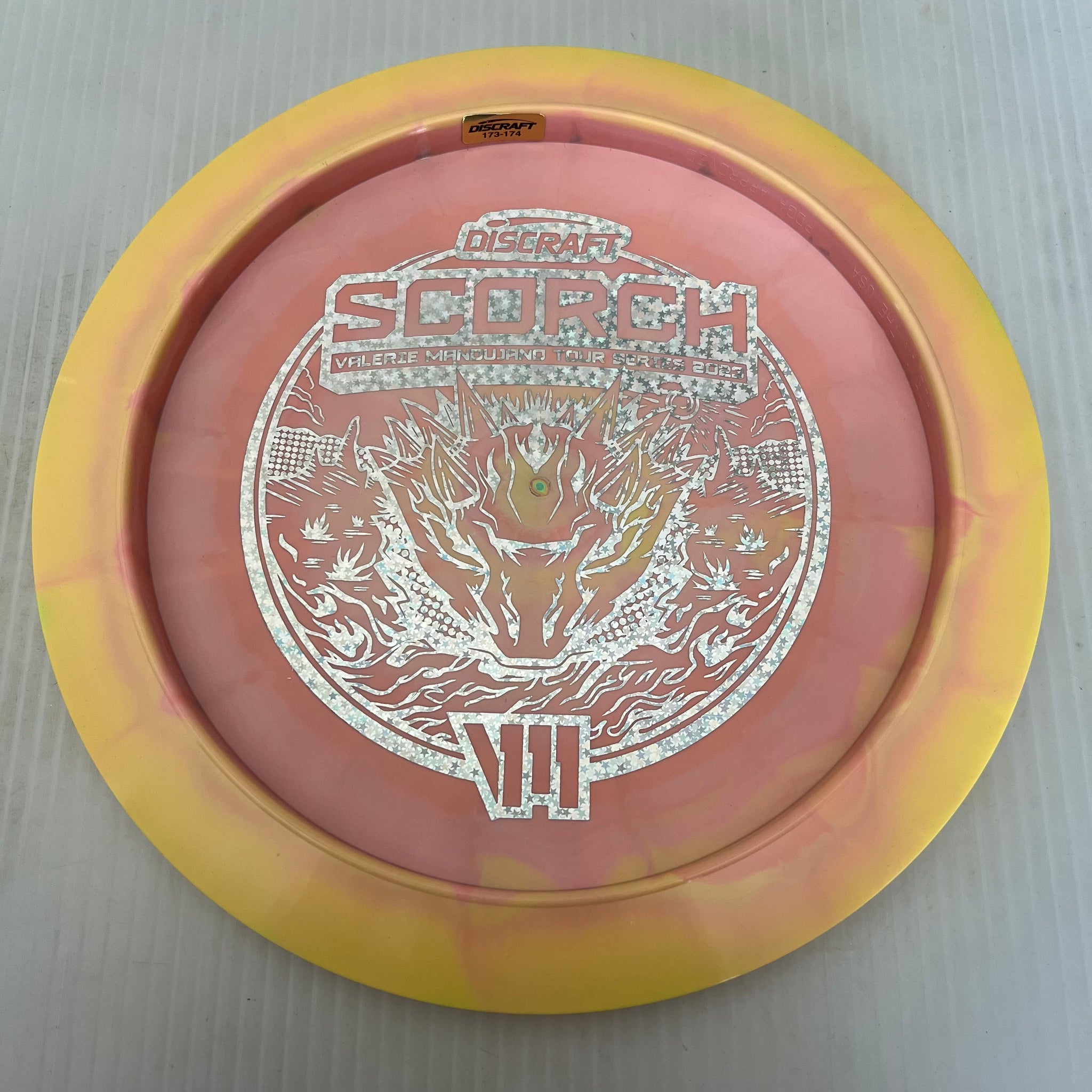 Discraft 2023 Valerie Mandujano Tour Series Swirly ESP Scorch 11/6/-2/-2