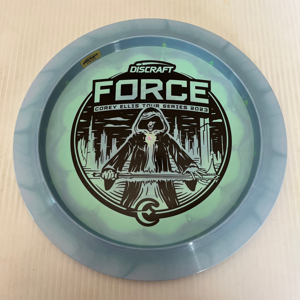Discraft 2023 Corey Ellis Tour Series Swirly ESP Force 12/5/0/3