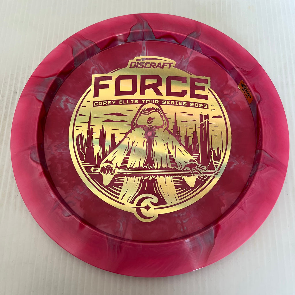 Discraft 2023 Corey Ellis Tour Series Swirly ESP Force 12/5/0/3