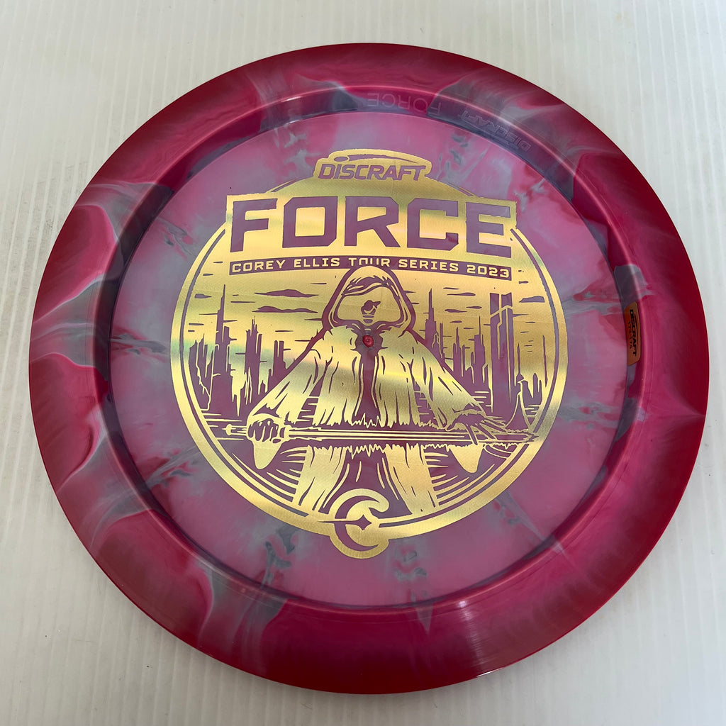 Discraft 2023 Corey Ellis Tour Series Swirly ESP Force 12/5/0/3