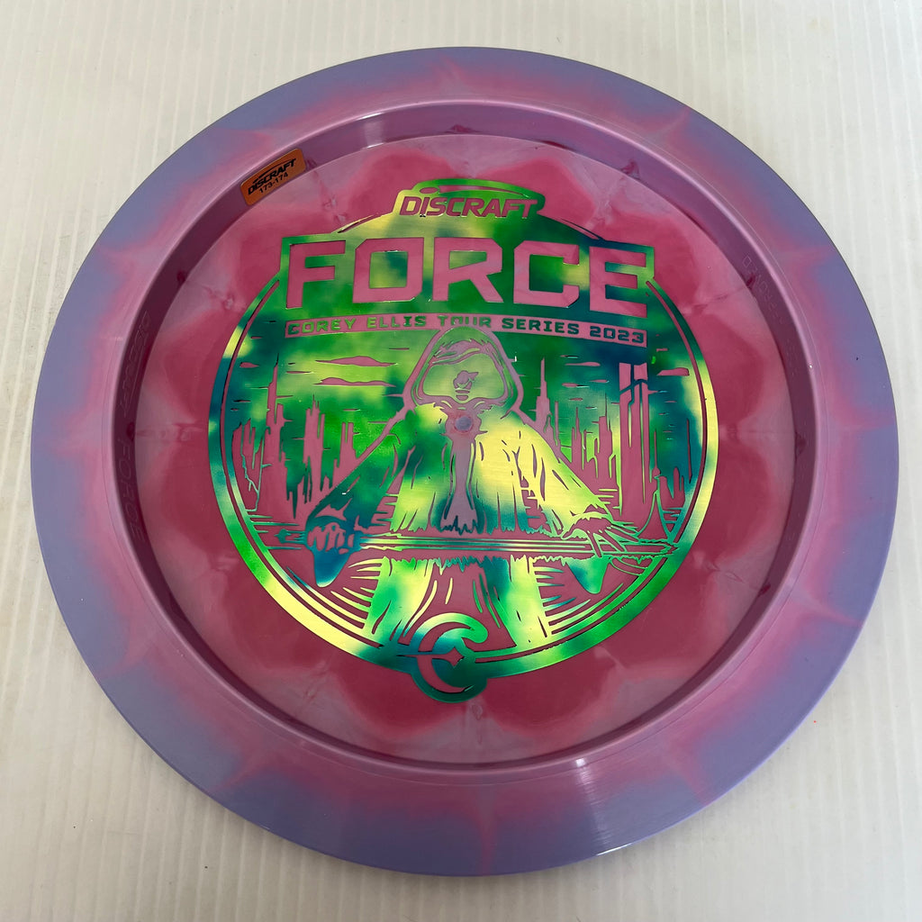 Discraft 2023 Corey Ellis Tour Series Swirly ESP Force 12/5/0/3