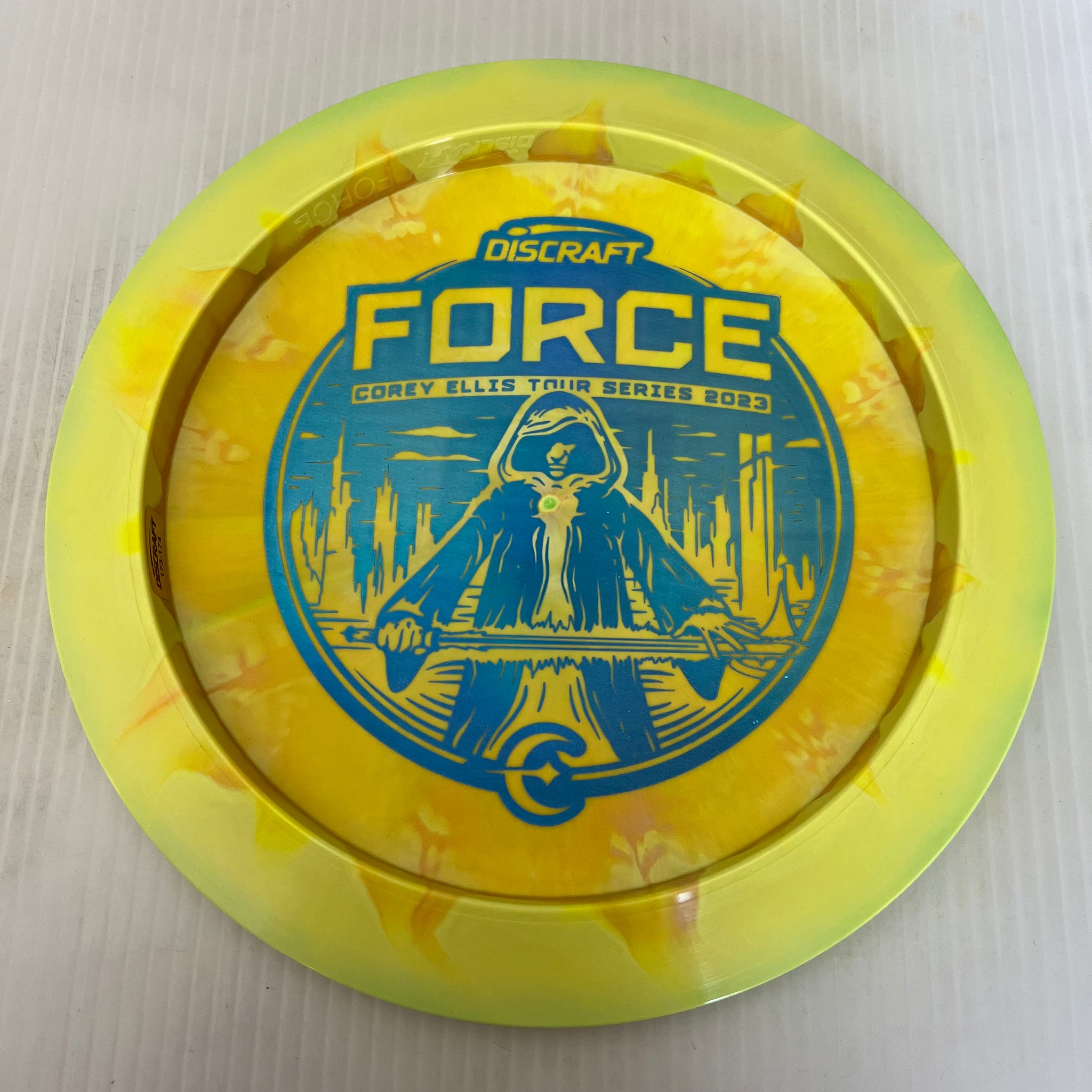 Discraft 2023 Corey Ellis Tour Series Swirly ESP Force 12/5/0/3