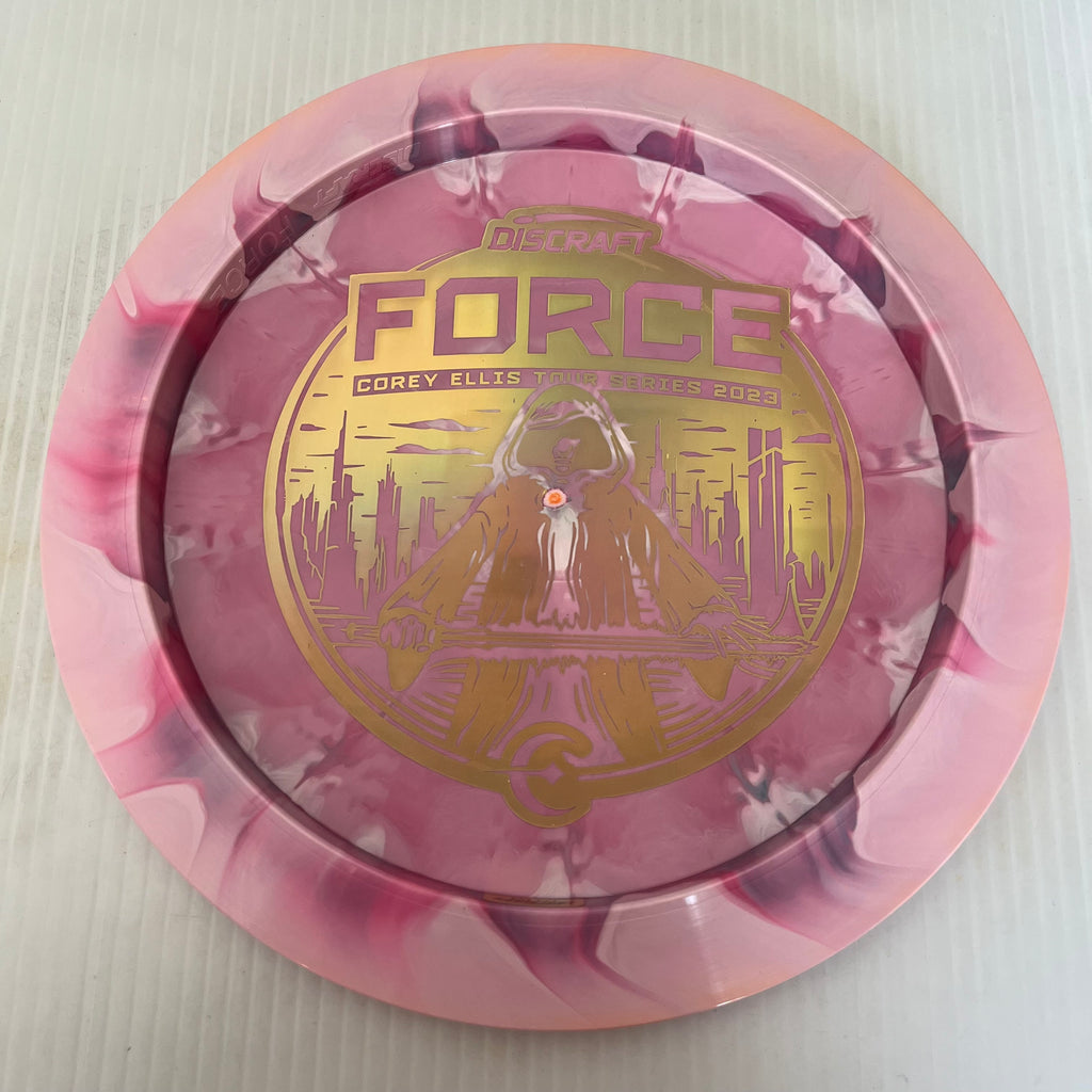 Discraft 2023 Corey Ellis Tour Series Swirly ESP Force 12/5/0/3