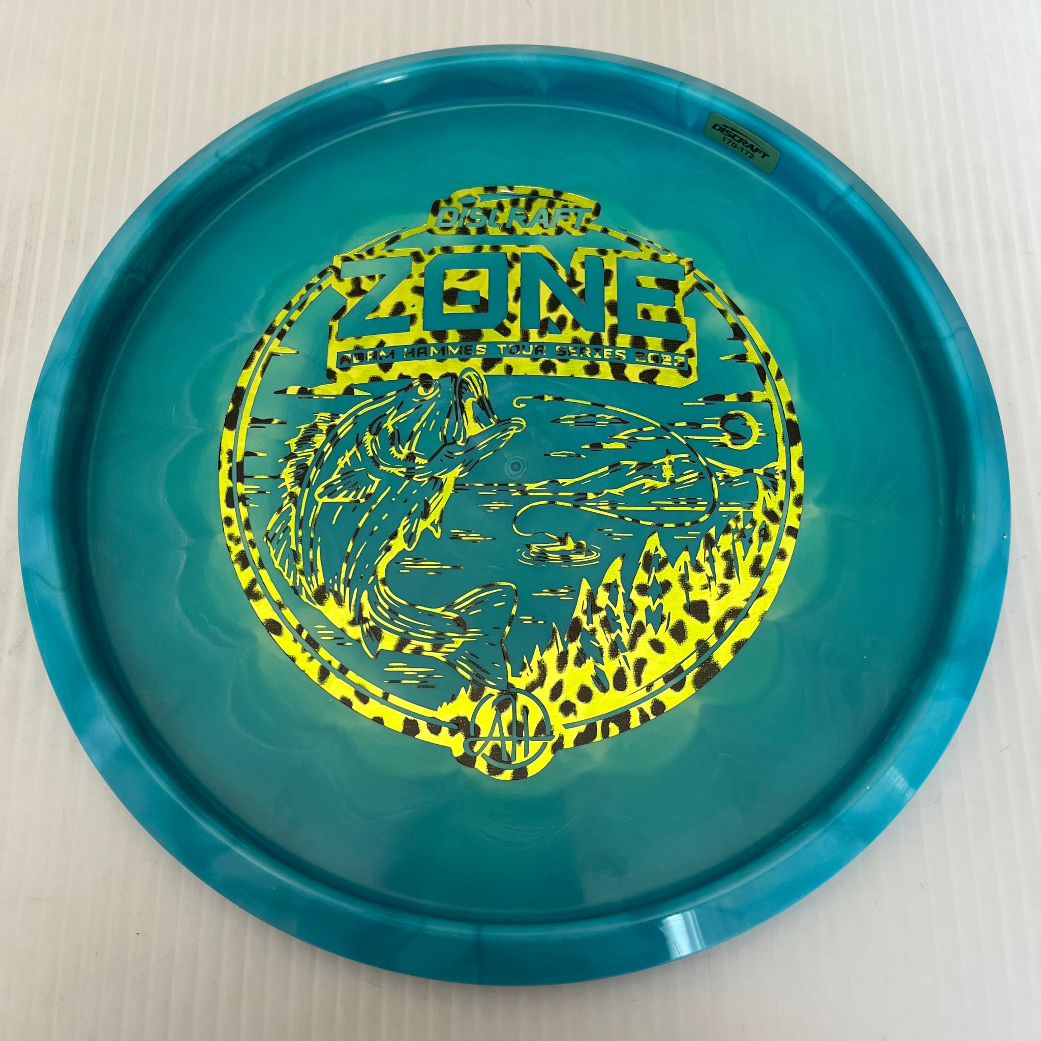 Discraft 2023 Adam Hammes Tour Series Swirly ESP Zone 4/3/0/3
