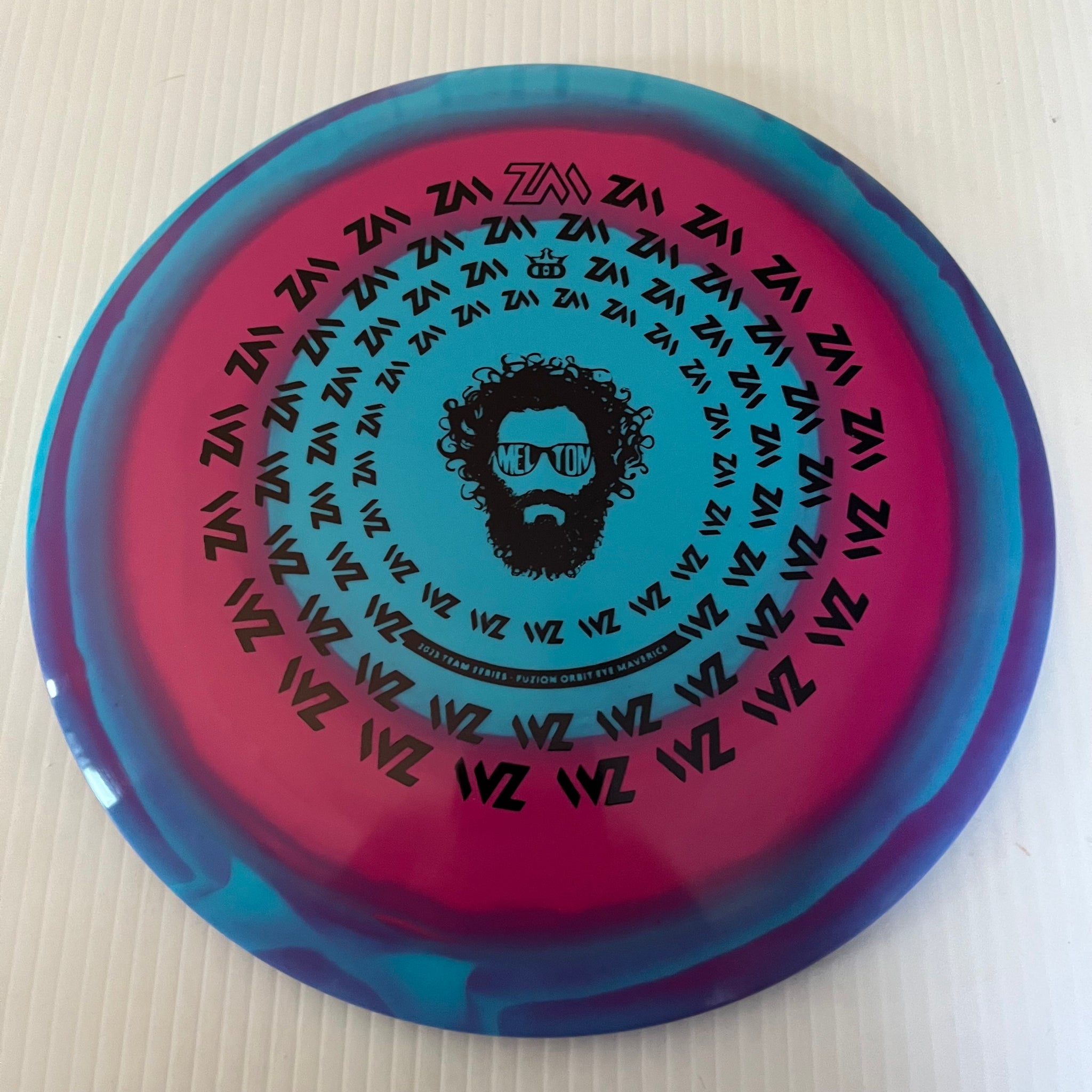 Dynamic Discs 2023 Zach Melton Team Series Fuzion Orbit Eye Maverick 7/4/-1.5/2