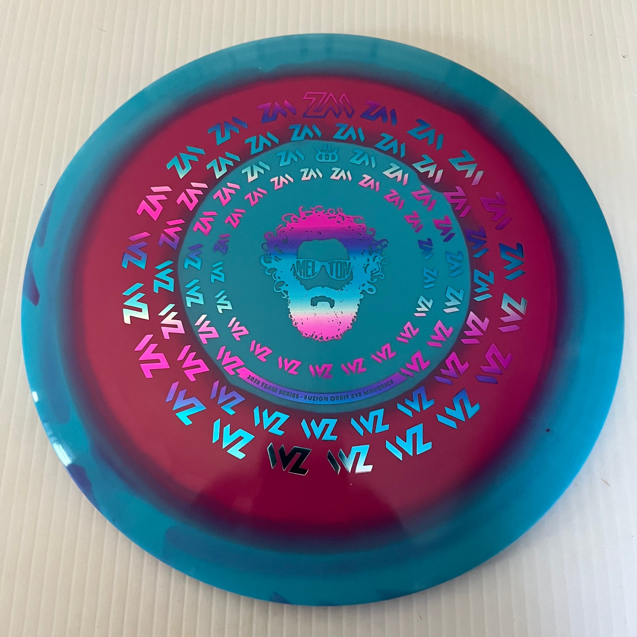 Dynamic Discs 2023 Zach Melton Team Series Fuzion Orbit Eye Maverick 7/4/-1.5/2