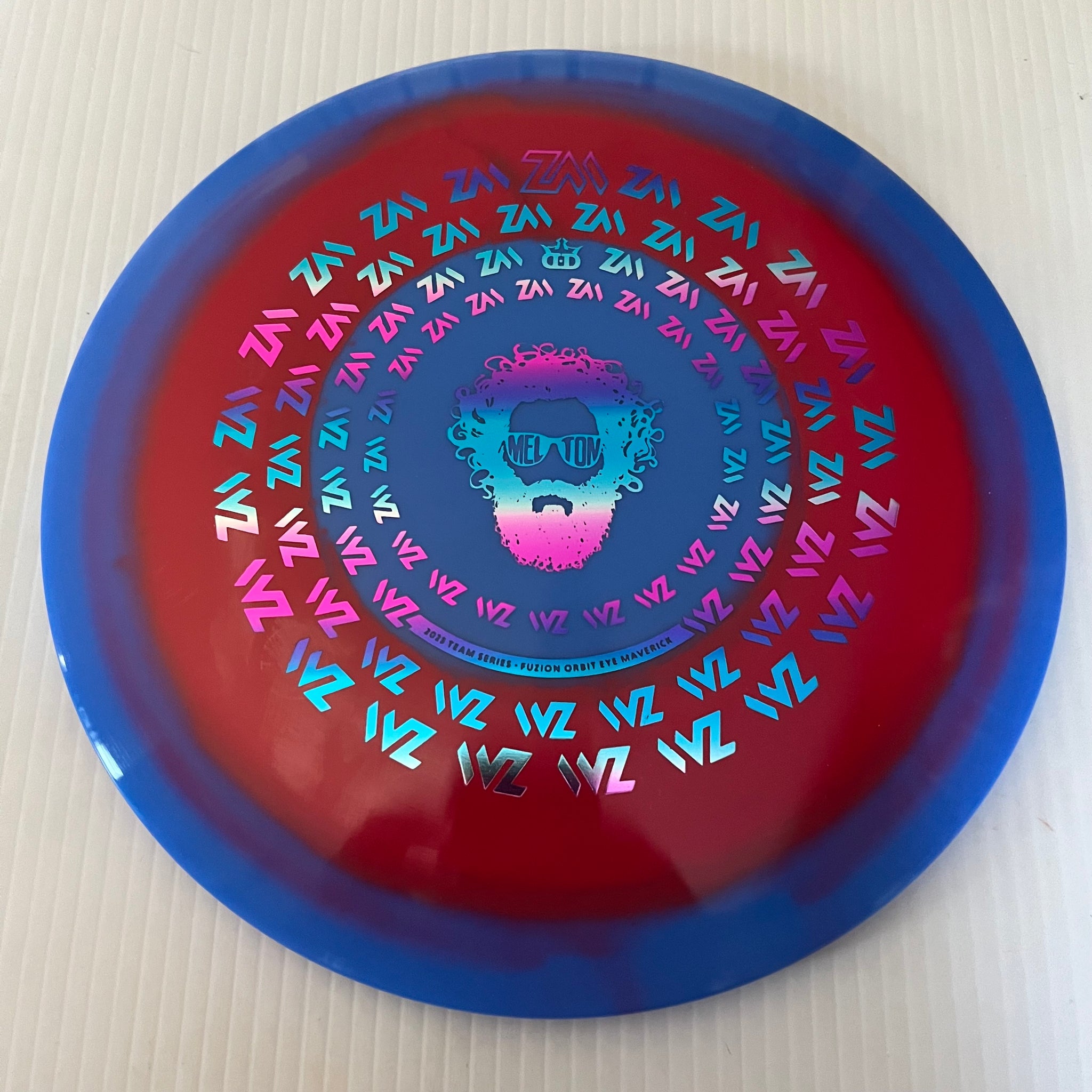 Dynamic Discs 2023 Zach Melton Team Series Fuzion Orbit Eye Maverick 7/4/-1.5/2