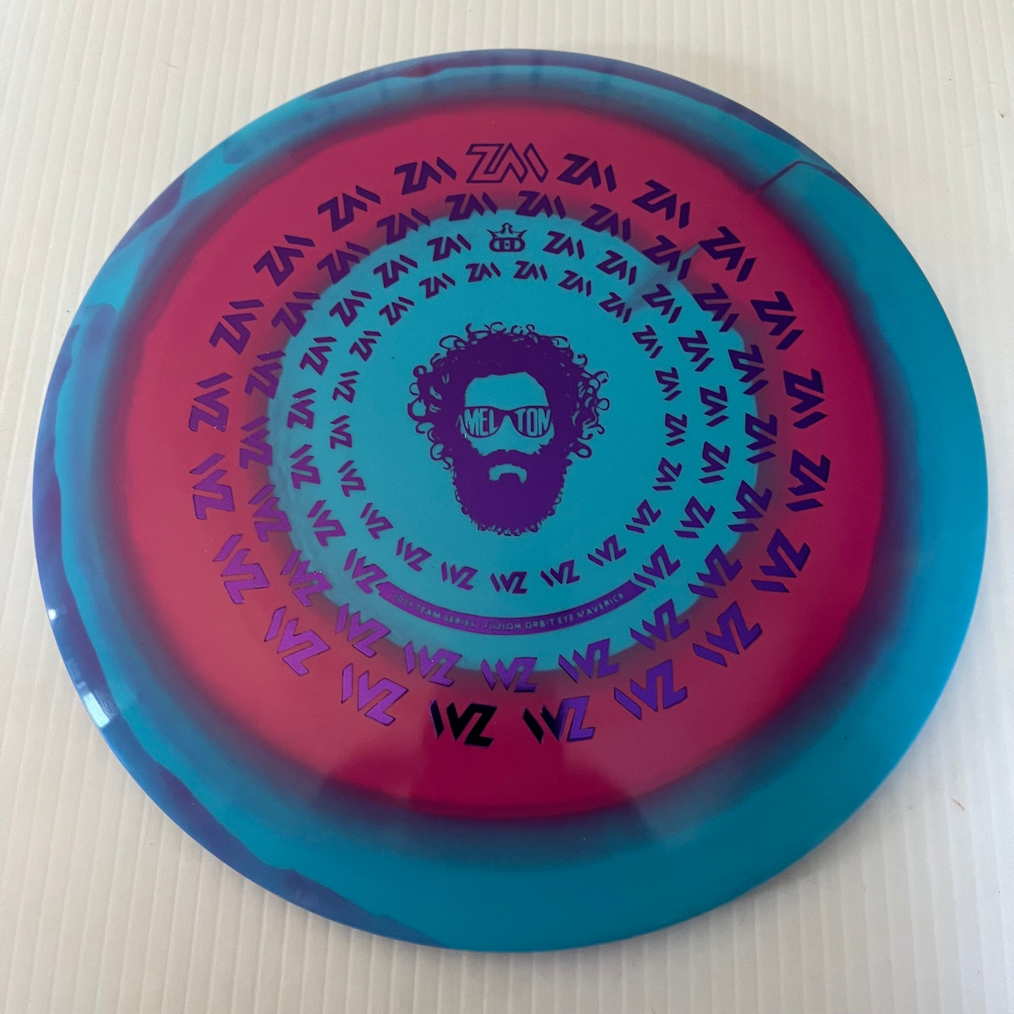 Dynamic Discs 2023 Zach Melton Team Series Fuzion Orbit Eye Maverick 7/4/-1.5/2