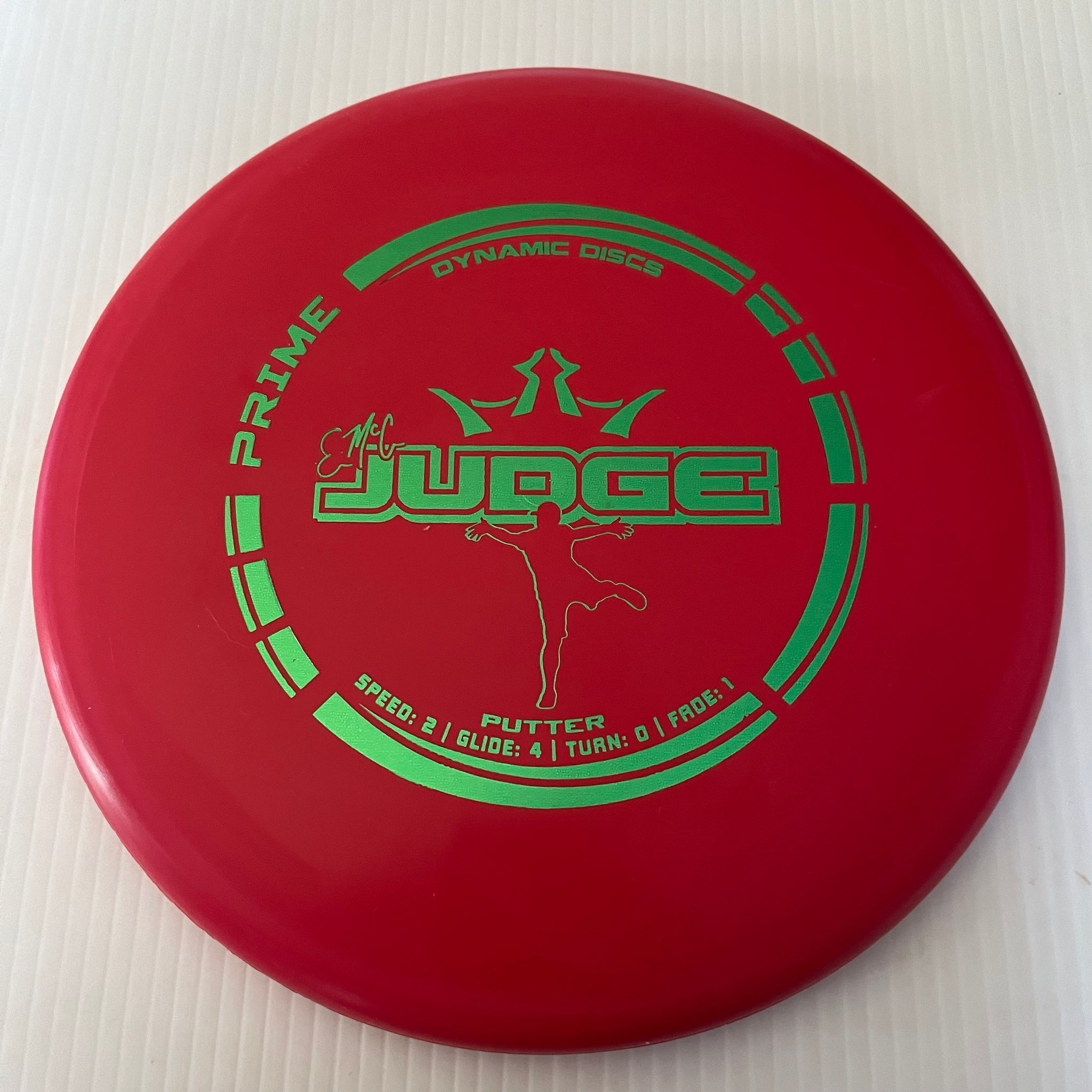 Dynamic Discs Prime EMAC Judge 2/4/0/1