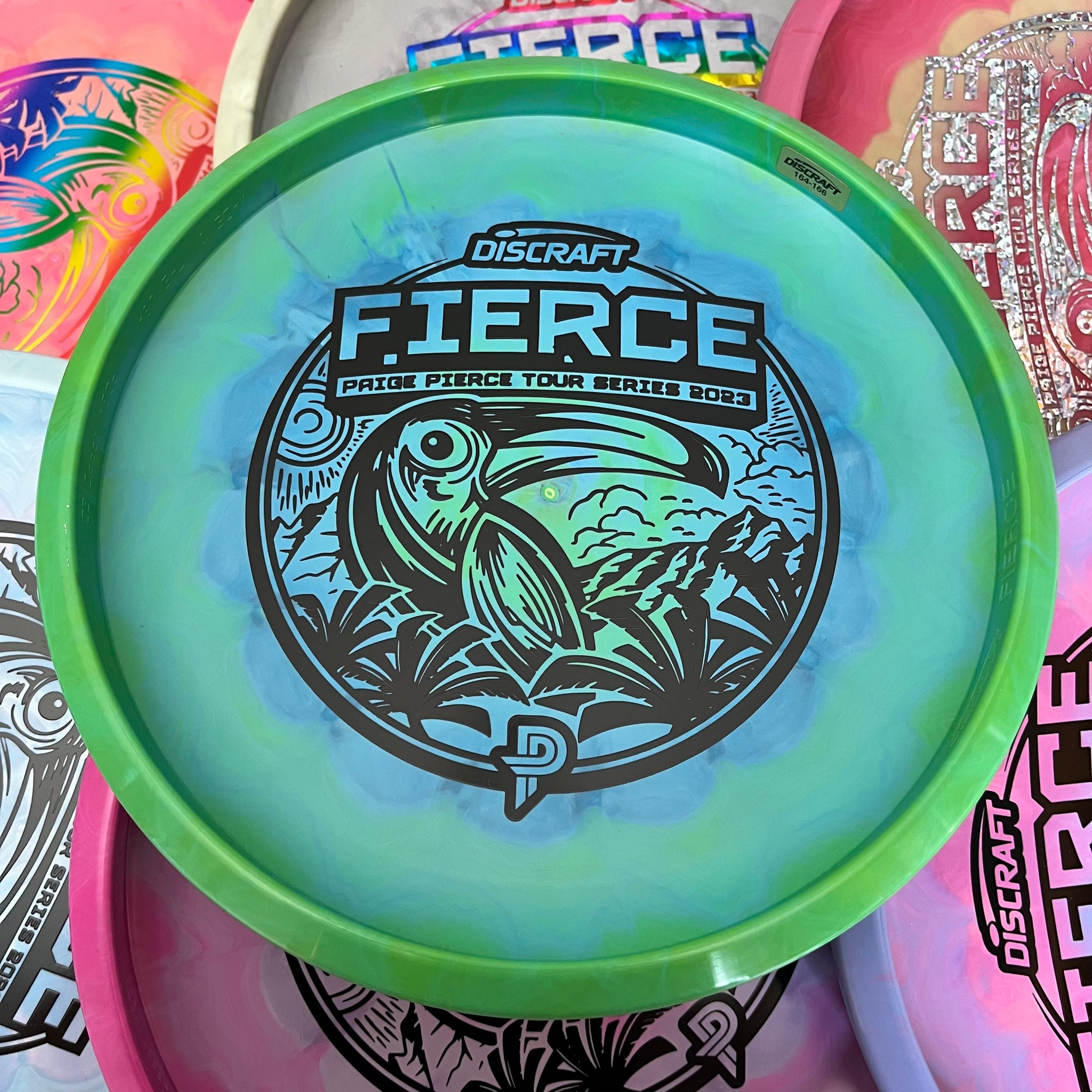 Discraft 2023 Paige Pierce Tour Series Swirly ESP Fierce 3/4/-2/0
