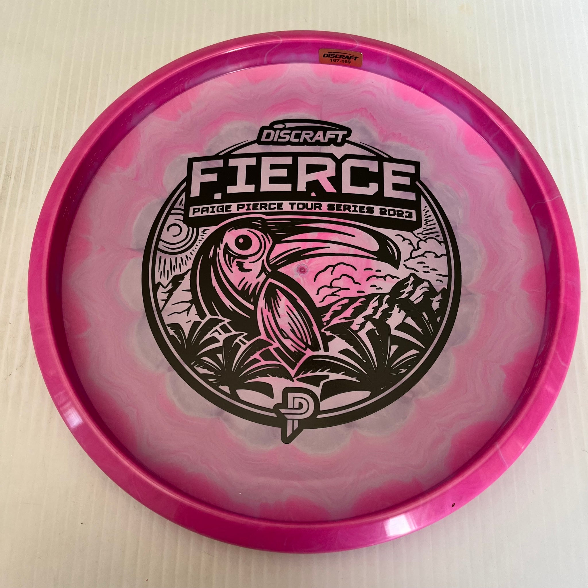 Discraft 2023 Paige Pierce Tour Series Swirly ESP Fierce 3/4/-2/0