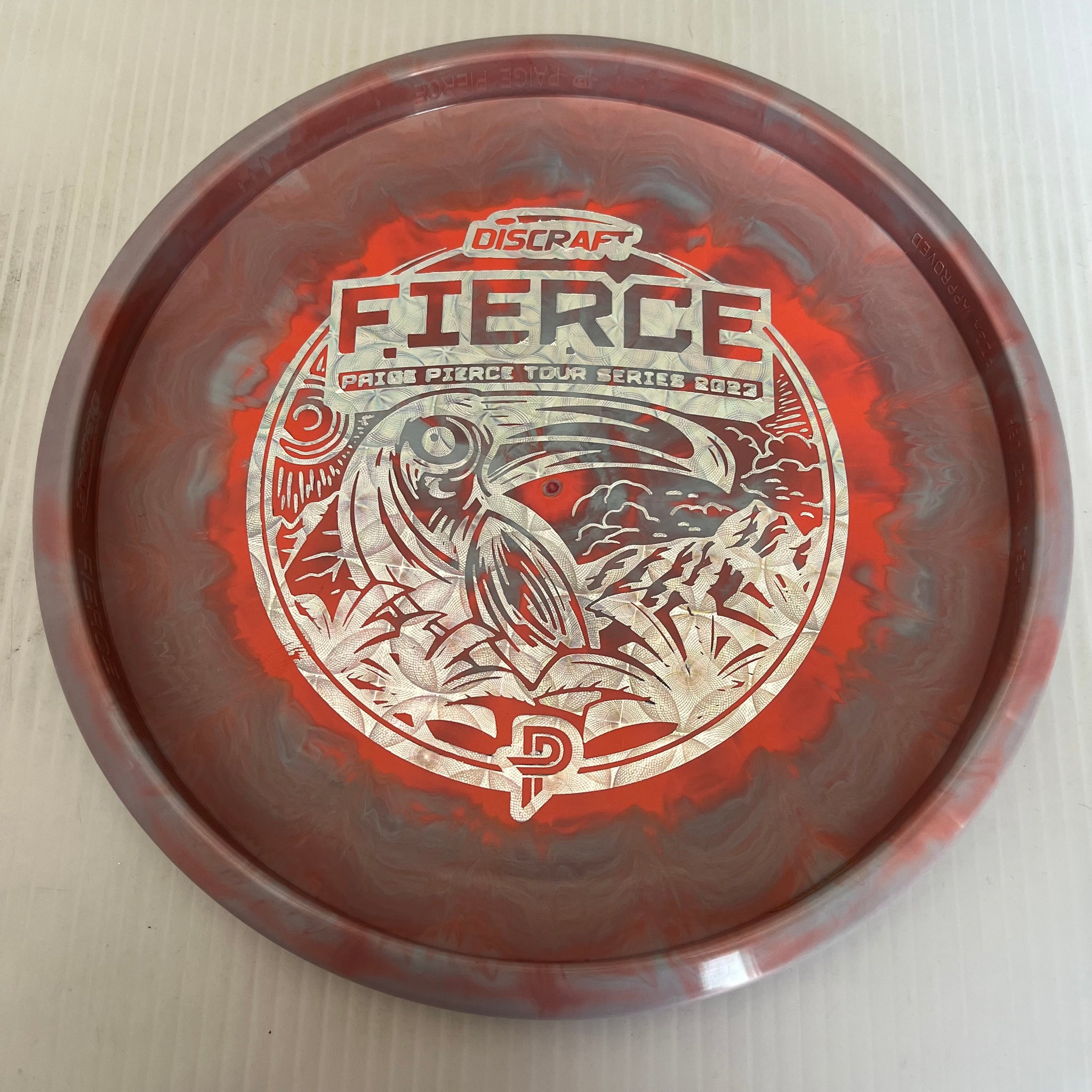 Discraft 2023 Paige Pierce Tour Series Swirly ESP Fierce 3/4/-2/0