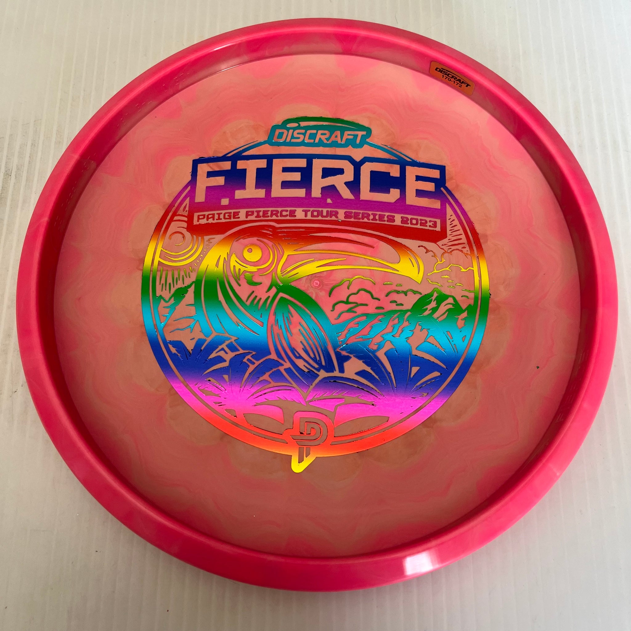 Discraft 2023 Paige Pierce Tour Series Swirly ESP Fierce 3/4/-2/0