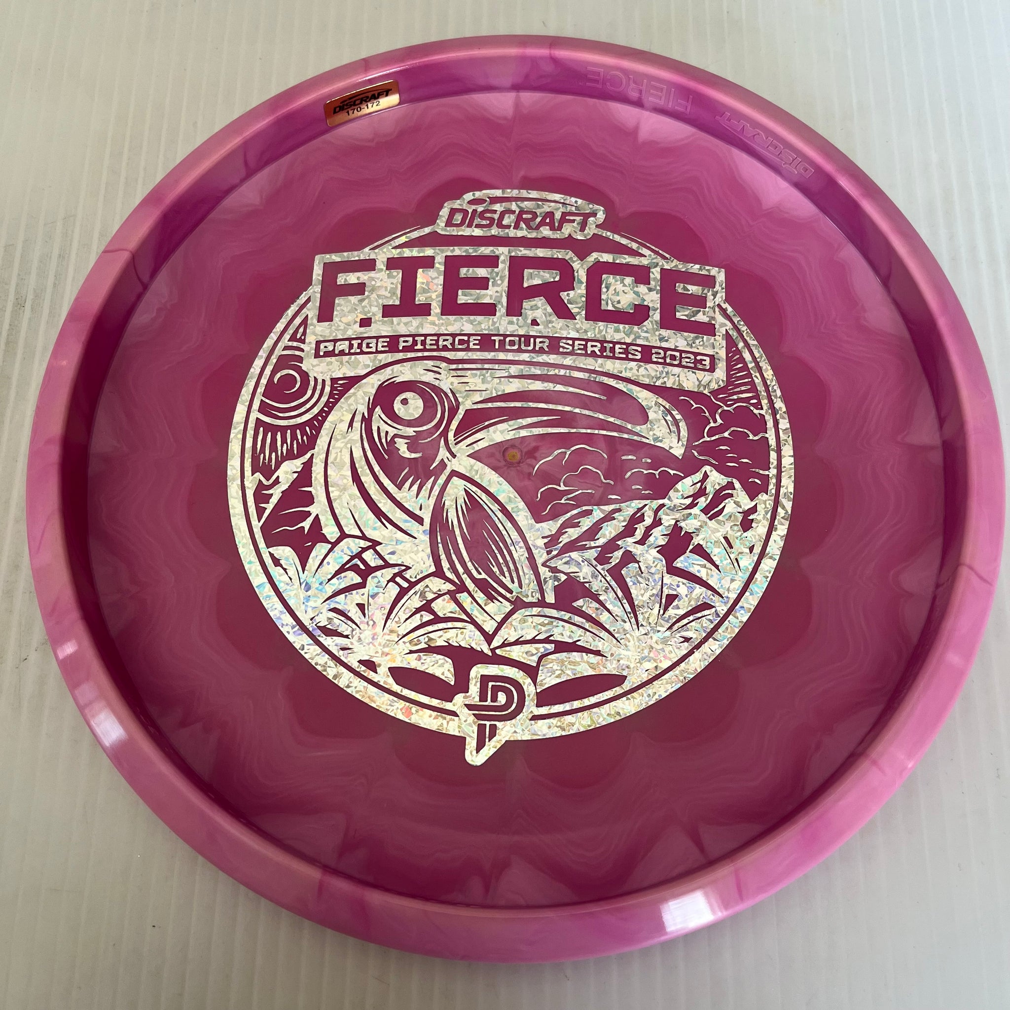 Discraft 2023 Paige Pierce Tour Series Swirly ESP Fierce 3/4/-2/0