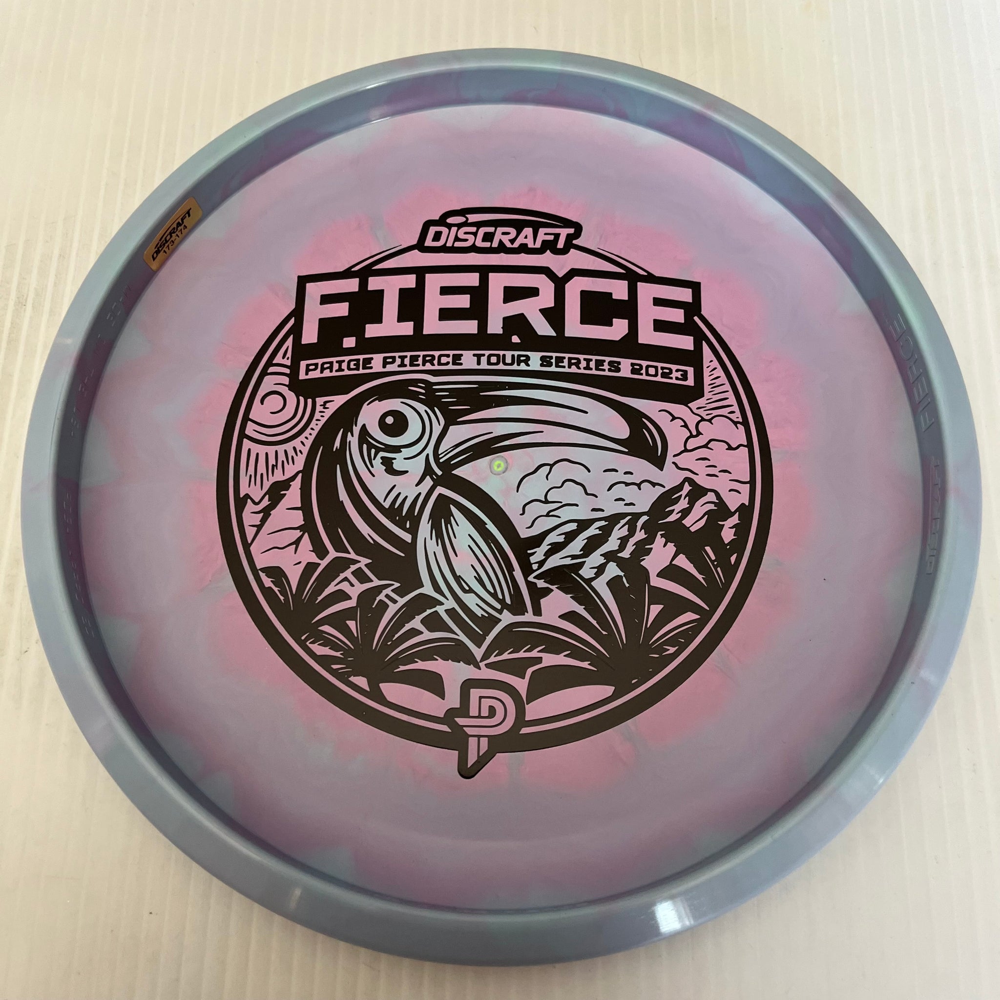 Discraft 2023 Paige Pierce Tour Series Swirly ESP Fierce 3/4/-2/0