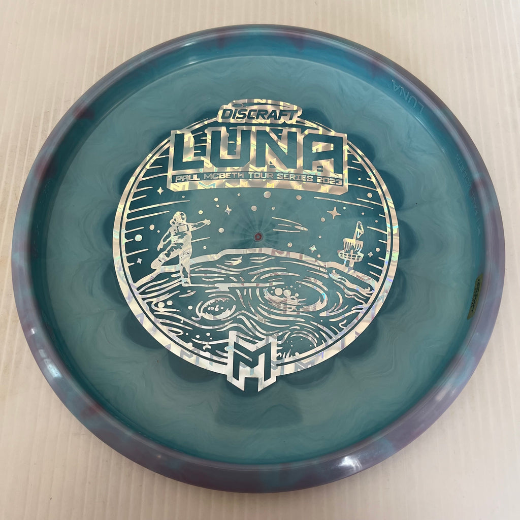 Discraft 2023 Paul McBeth Tour Series Swirly ESP Luna 3/4/0/2