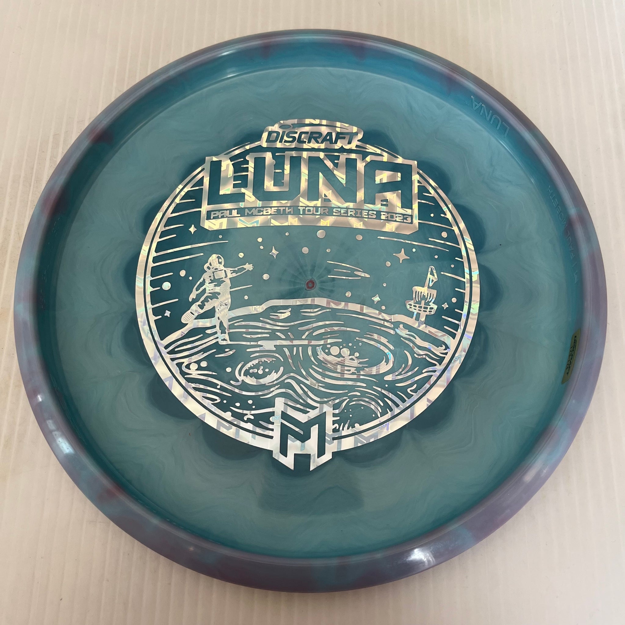 Discraft 2023 Paul McBeth Tour Series Swirly ESP Luna 3/4/0/2