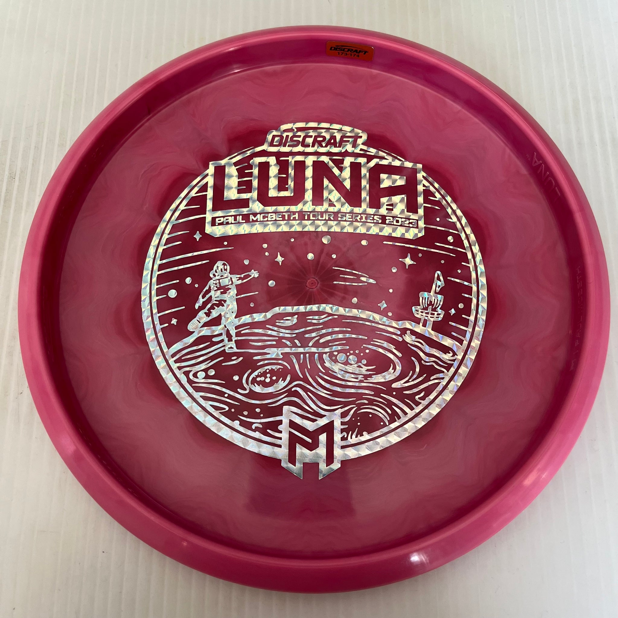 Discraft 2023 Paul McBeth Tour Series Swirly ESP Luna 3/4/0/2