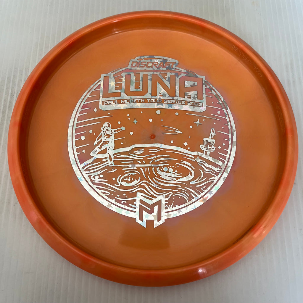 Discraft 2023 Paul McBeth Tour Series Swirly ESP Luna 3/4/0/2
