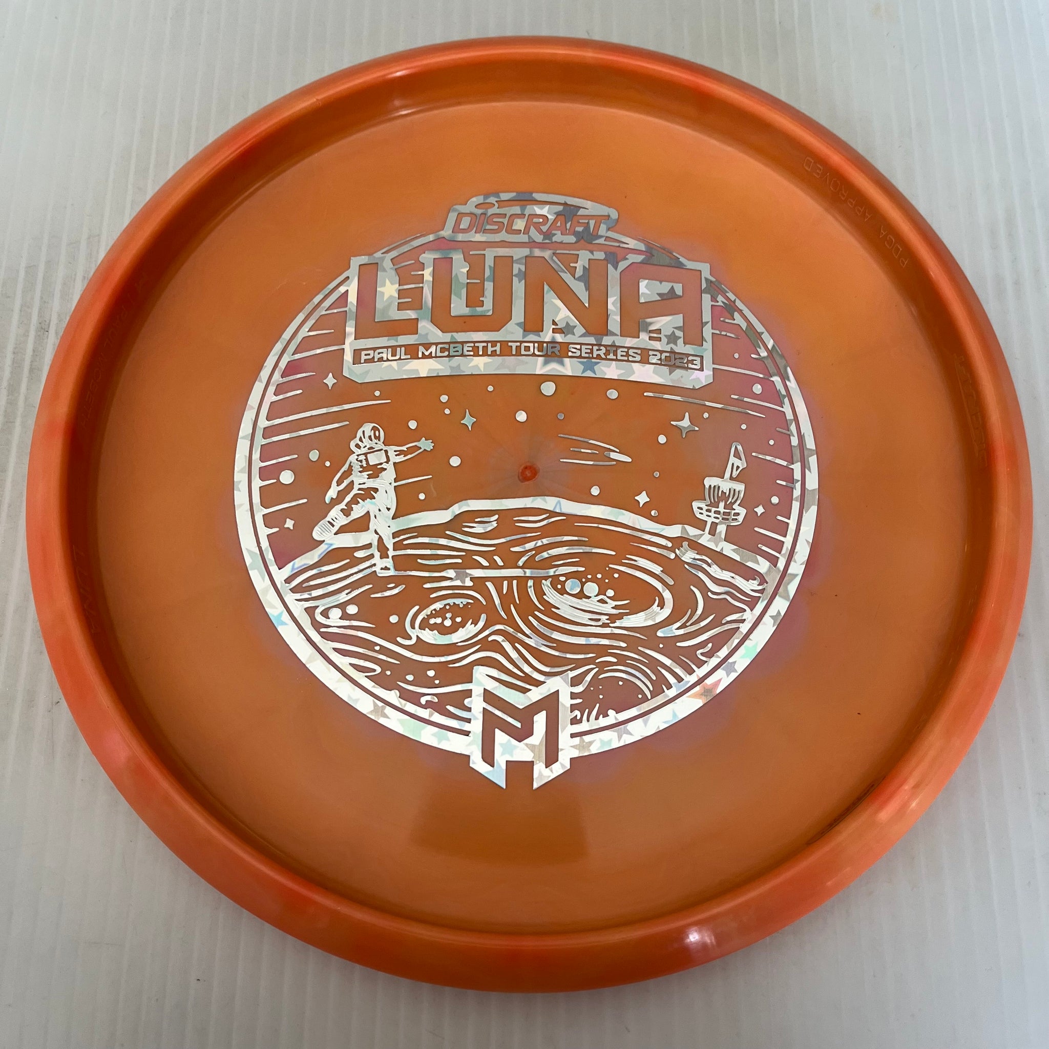 Discraft 2023 Paul McBeth Tour Series Swirly ESP Luna 3/4/0/2