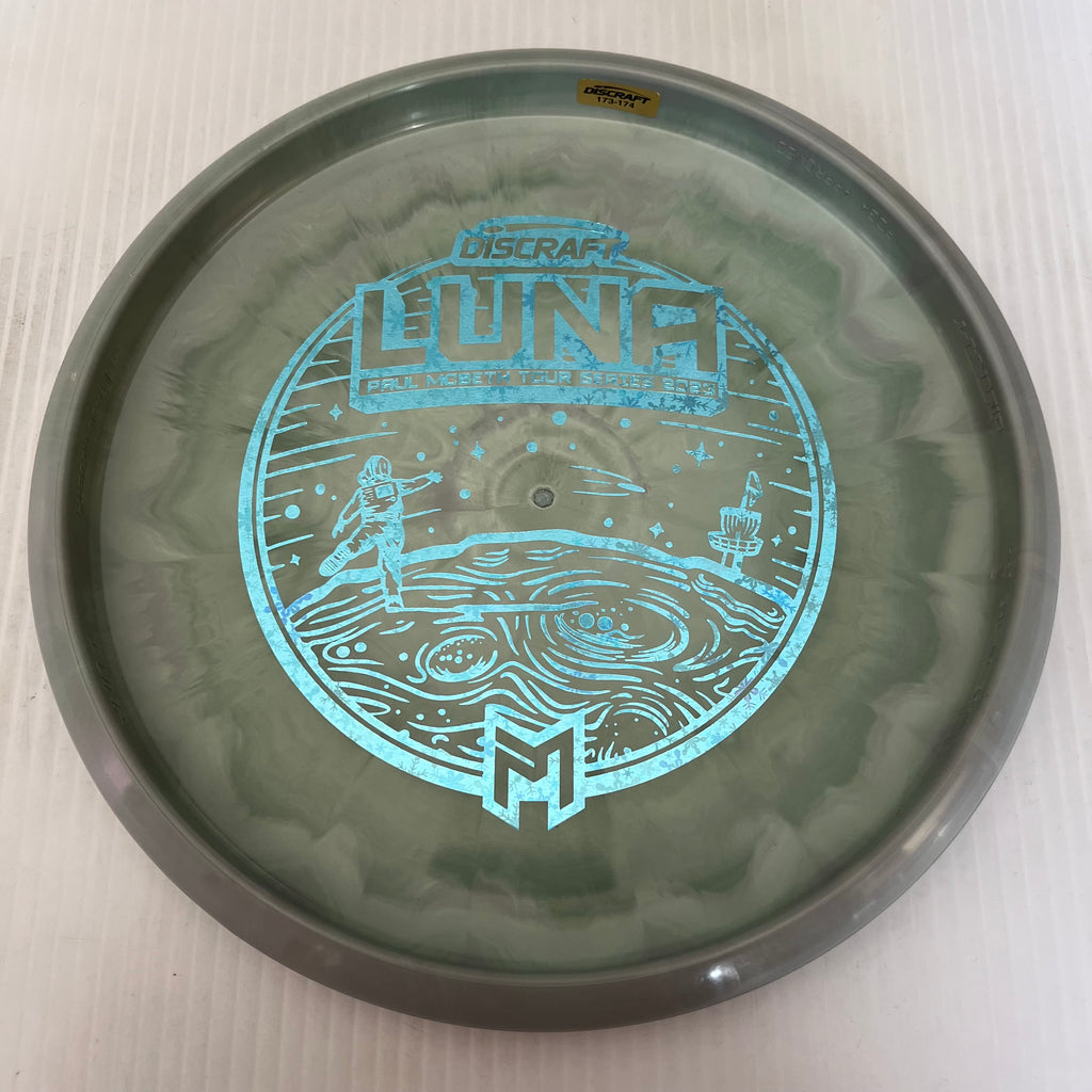Discraft 2023 Paul McBeth Tour Series Swirly ESP Luna 3/4/0/2