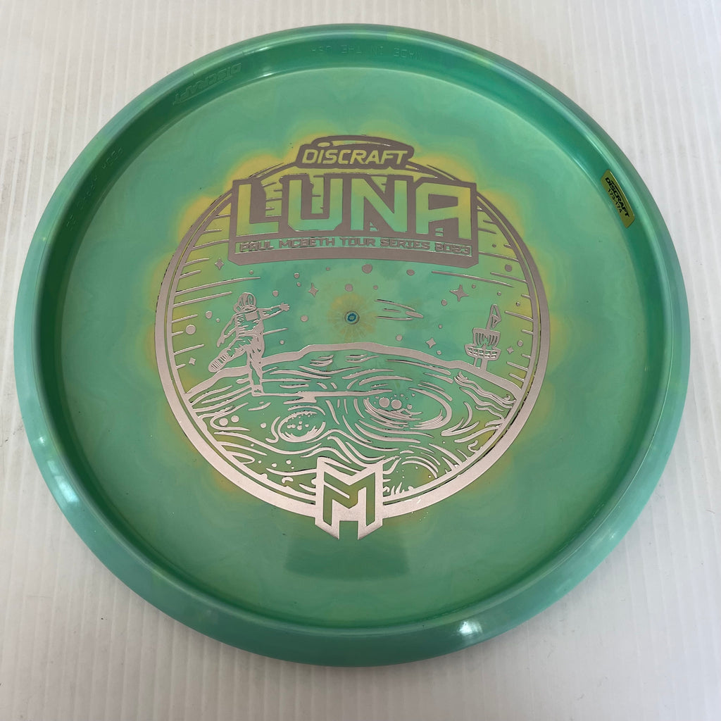 Discraft 2023 Paul McBeth Tour Series Swirly ESP Luna 3/4/0/2
