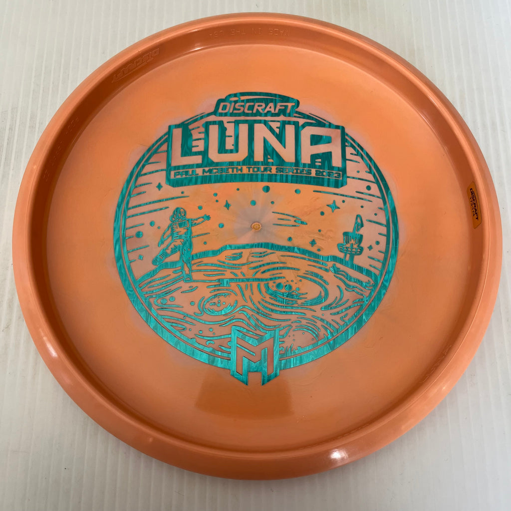 Discraft 2023 Paul McBeth Tour Series Swirly ESP Luna 3/4/0/2