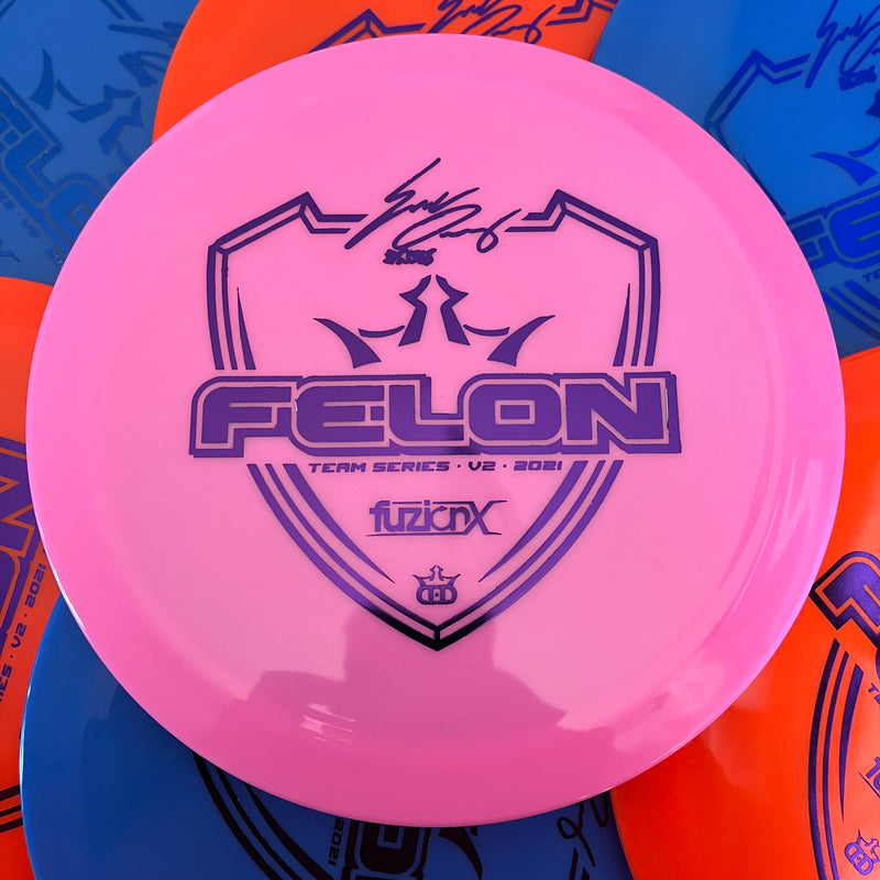 Dynamic Discs 2021 Eric Oakley Team Series V2 Fuzion-X Felon 9/3/0.5/4