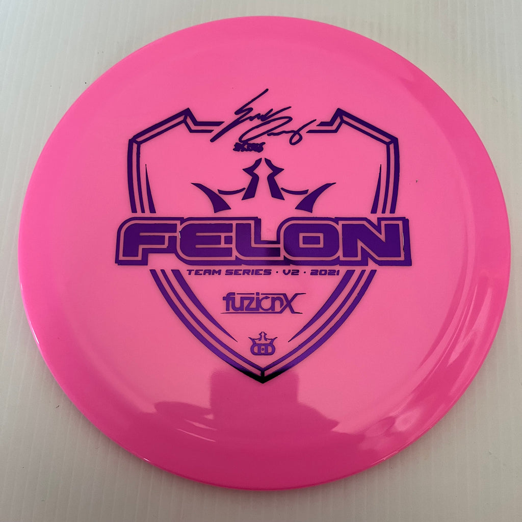 Dynamic Discs 2021 Eric Oakley Team Series V2 Fuzion-X Felon 9/3/0.5/4