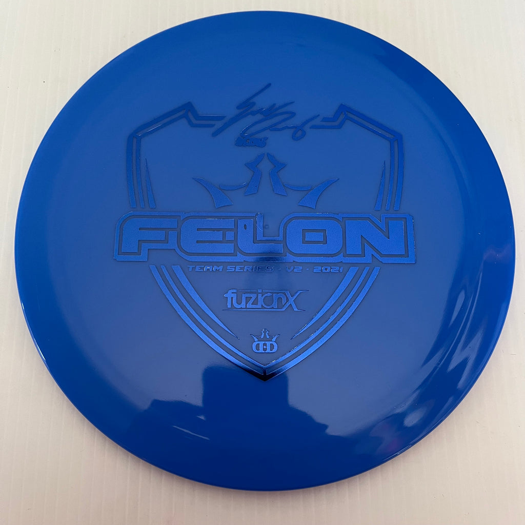 Dynamic Discs 2021 Eric Oakley Team Series V2 Fuzion-X Felon 9/3/0.5/4
