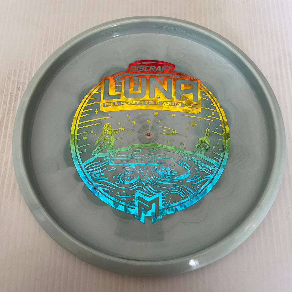 Discraft 2023 Paul McBeth Tour Series Swirly ESP Luna 3/4/0/2