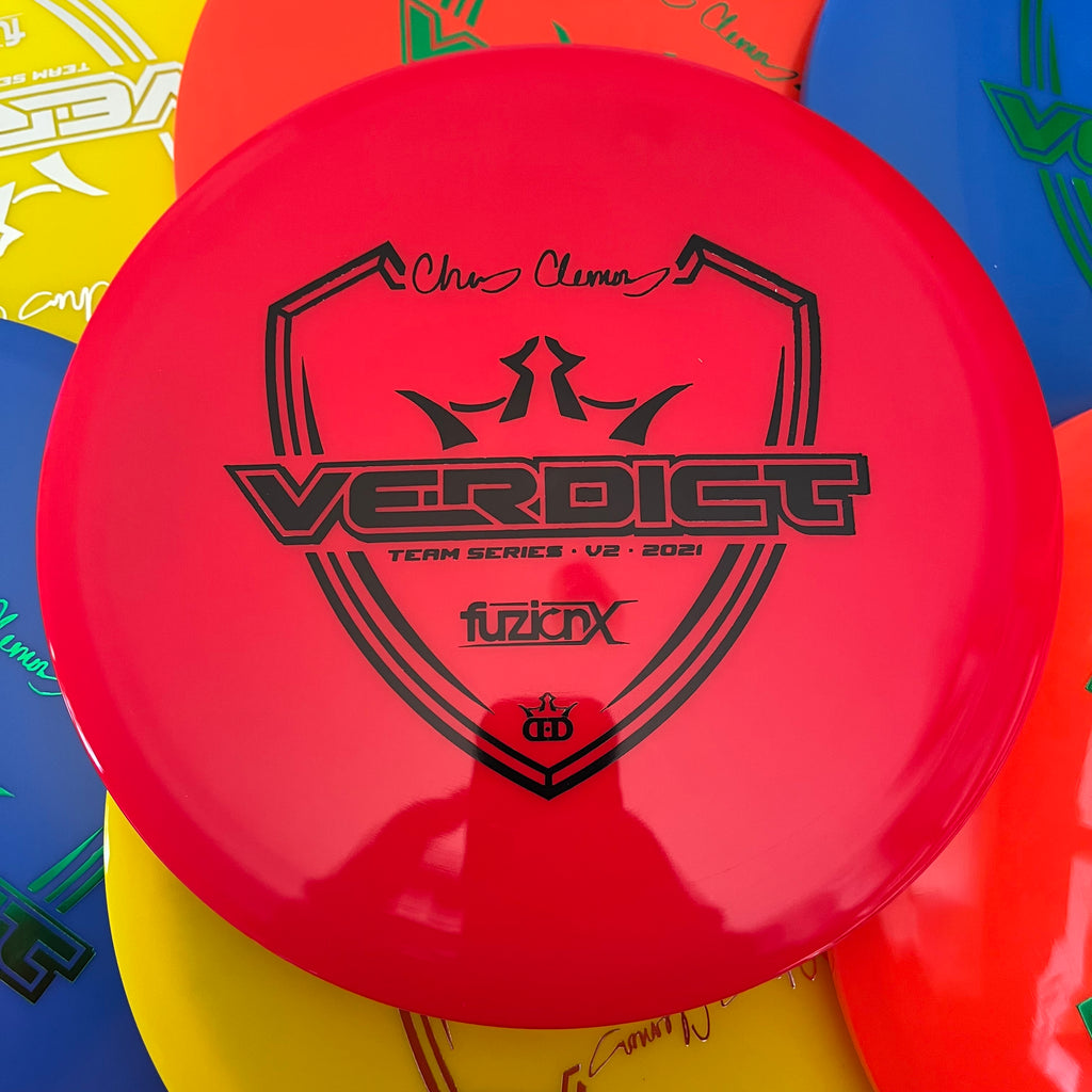 Dynamic Discs 2021 Chris Clemons Team Series V2 Fuzion-X Verdict 5/4/0/3.5