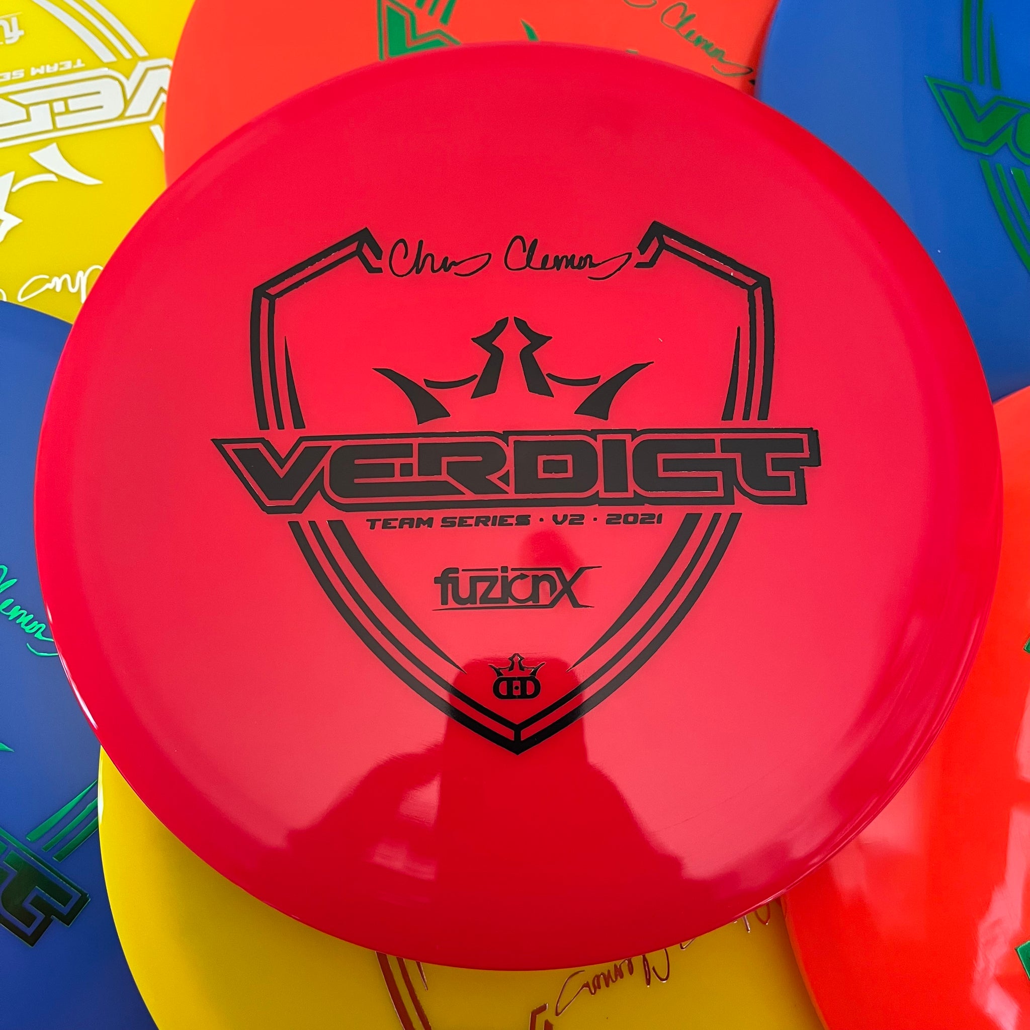 Dynamic Discs 2021 Chris Clemons Team Series V2 Fuzion-X Verdict 5/4/0/3.5