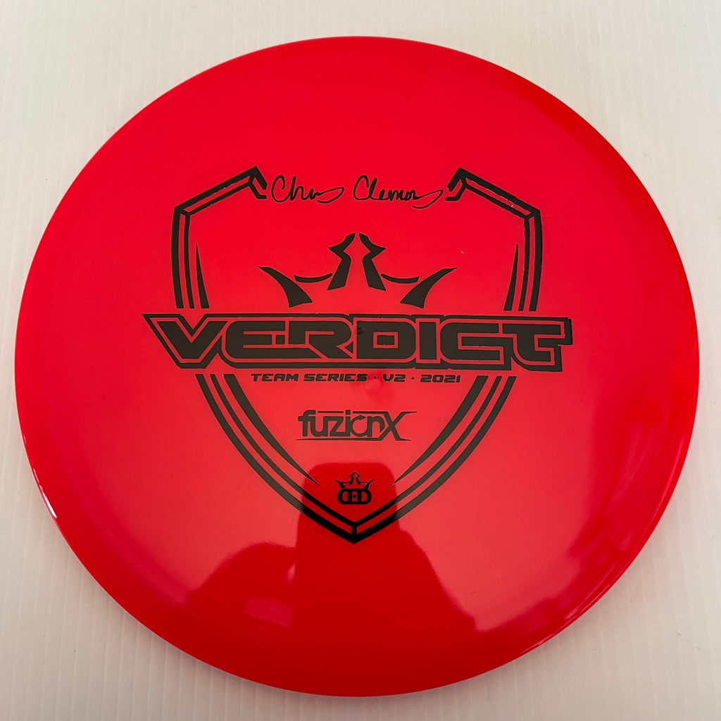 Dynamic Discs 2021 Chris Clemons Team Series V2 Fuzion-X Verdict 5/4/0/3.5