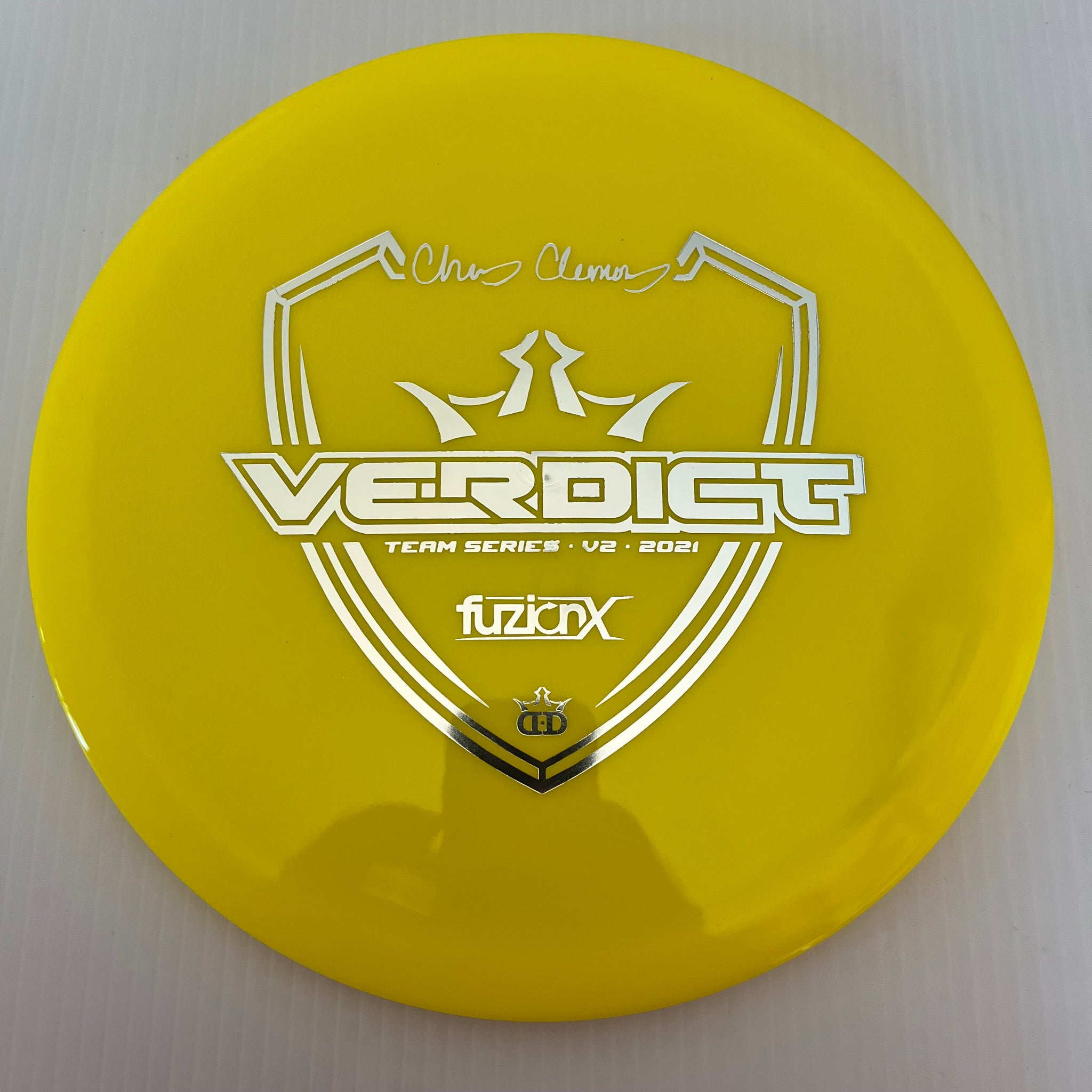 Dynamic Discs 2021 Chris Clemons Team Series V2 Fuzion-X Verdict 5/4/0/3.5