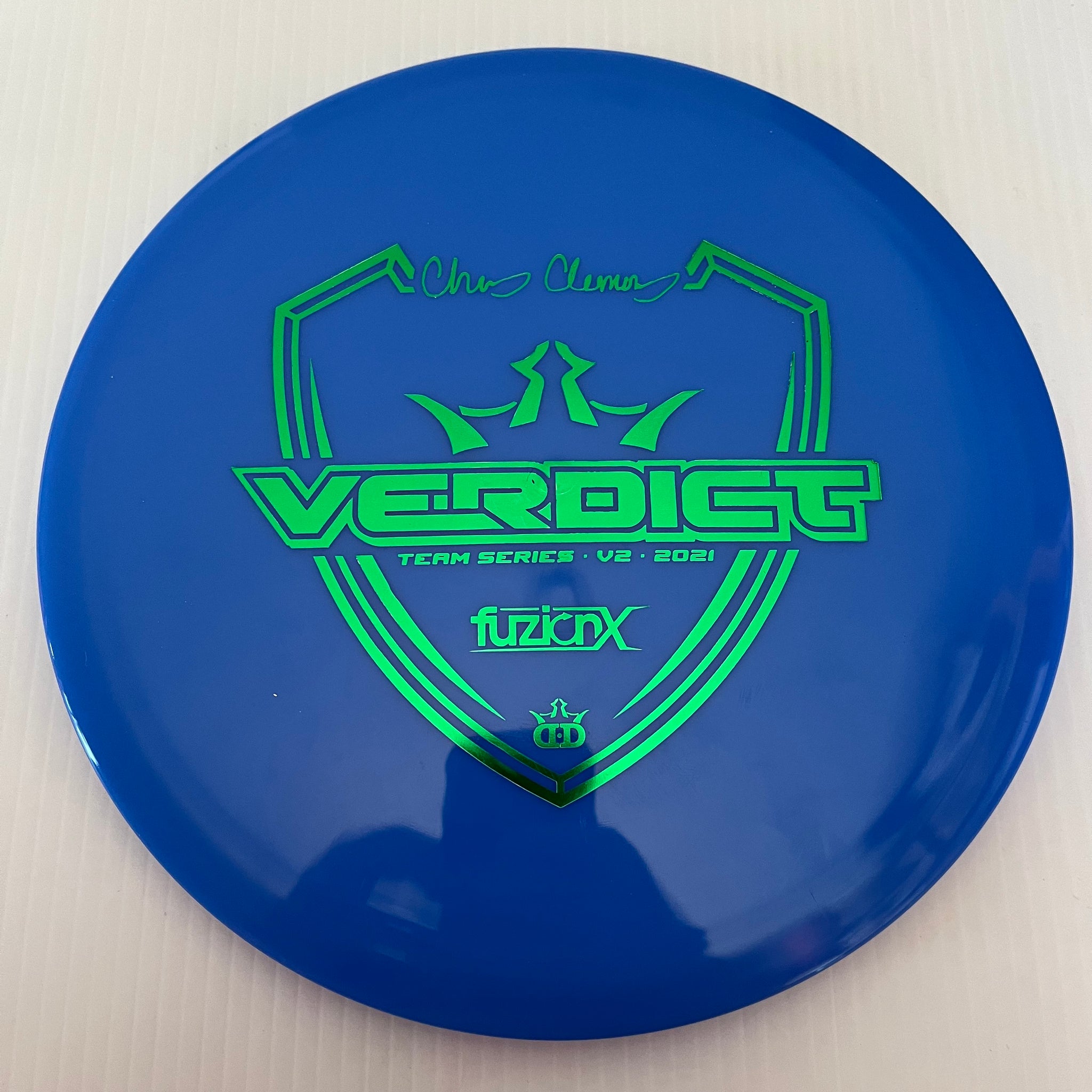 Dynamic Discs 2021 Chris Clemons Team Series V2 Fuzion-X Verdict 5/4/0/3.5