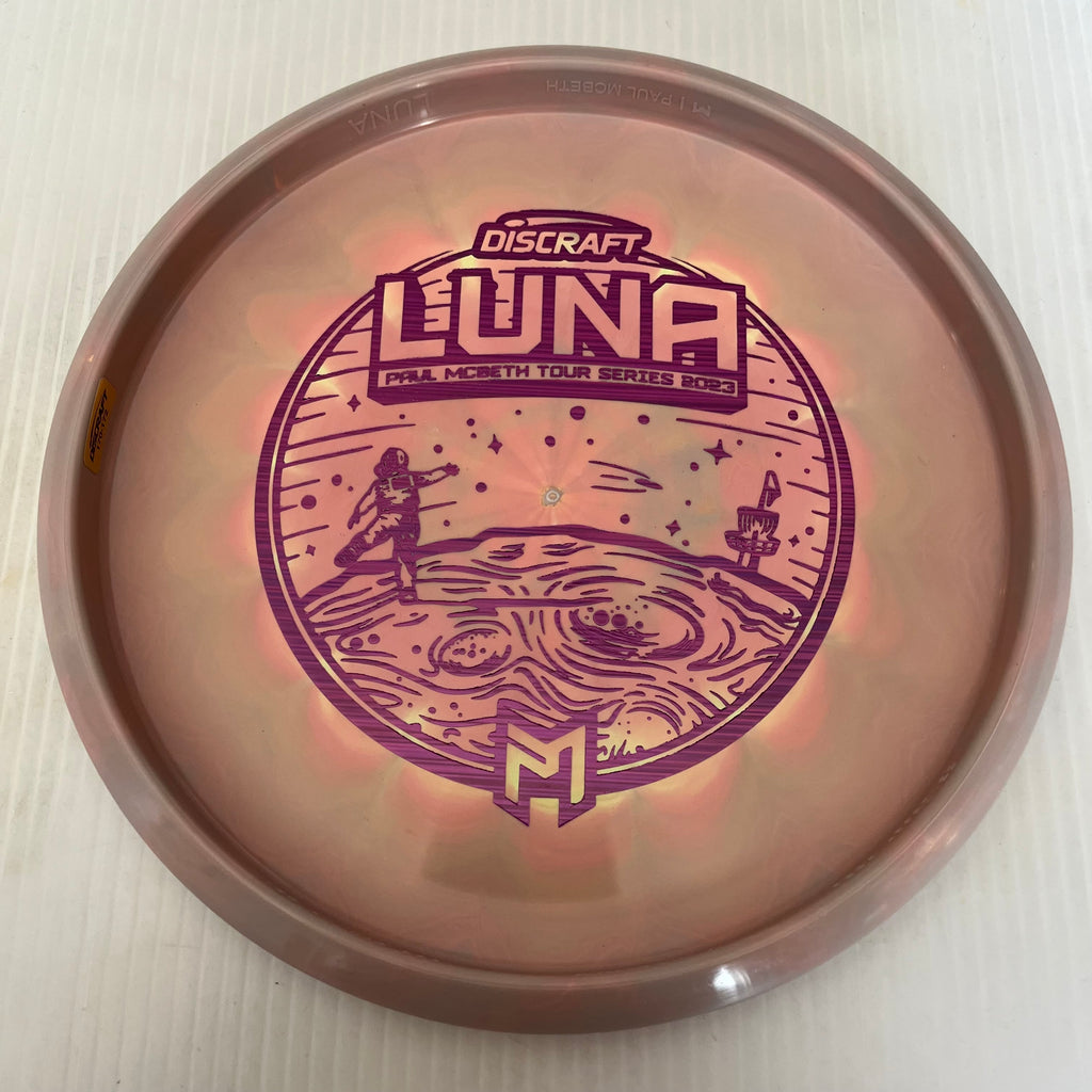 Discraft 2023 Paul McBeth Tour Series Swirly ESP Luna 3/4/0/2